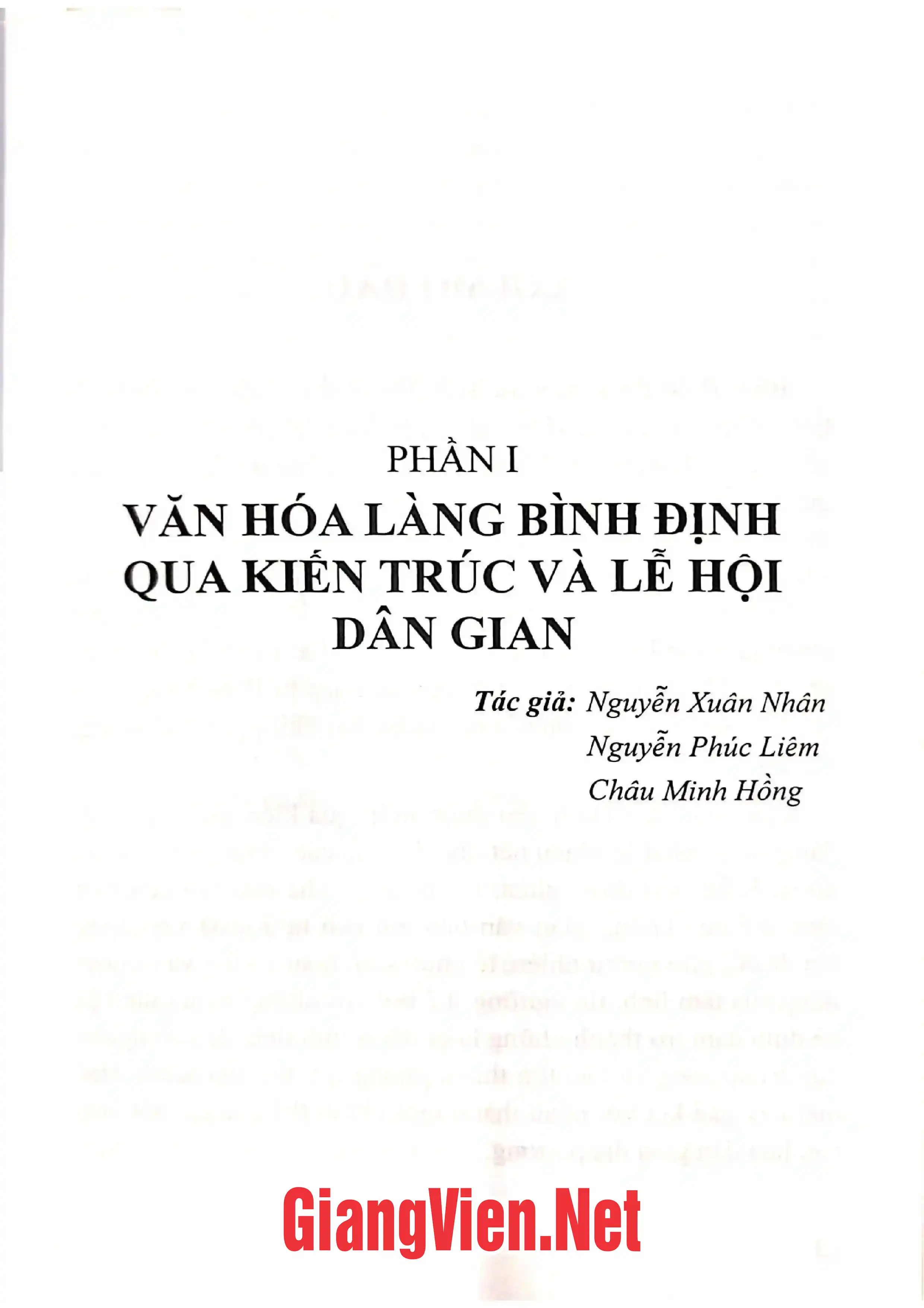 Mục lục chi tiết trang 2 sách Vài nét về văn hóa làng