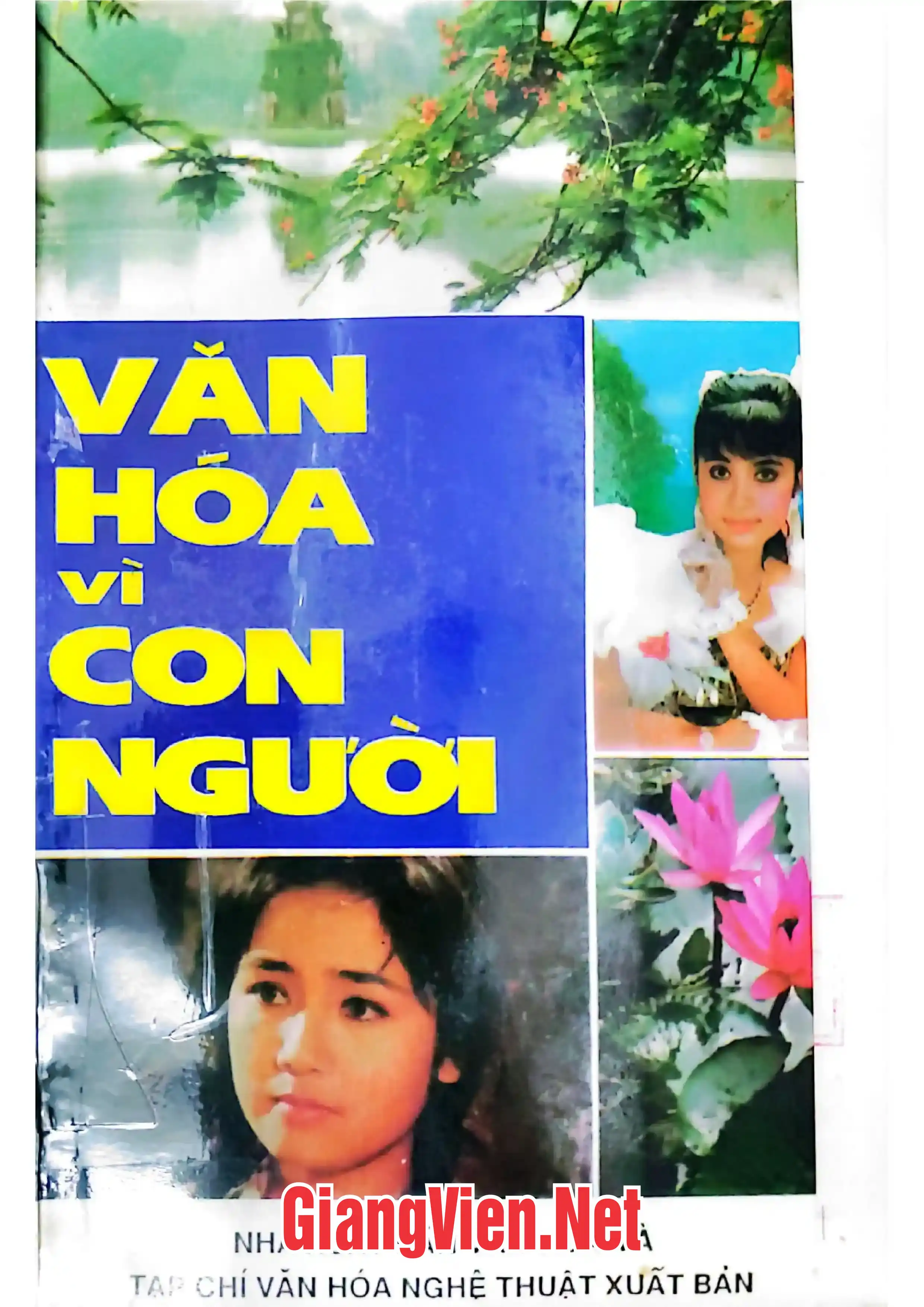 Ảnh bìa của Văn hoá vì con người