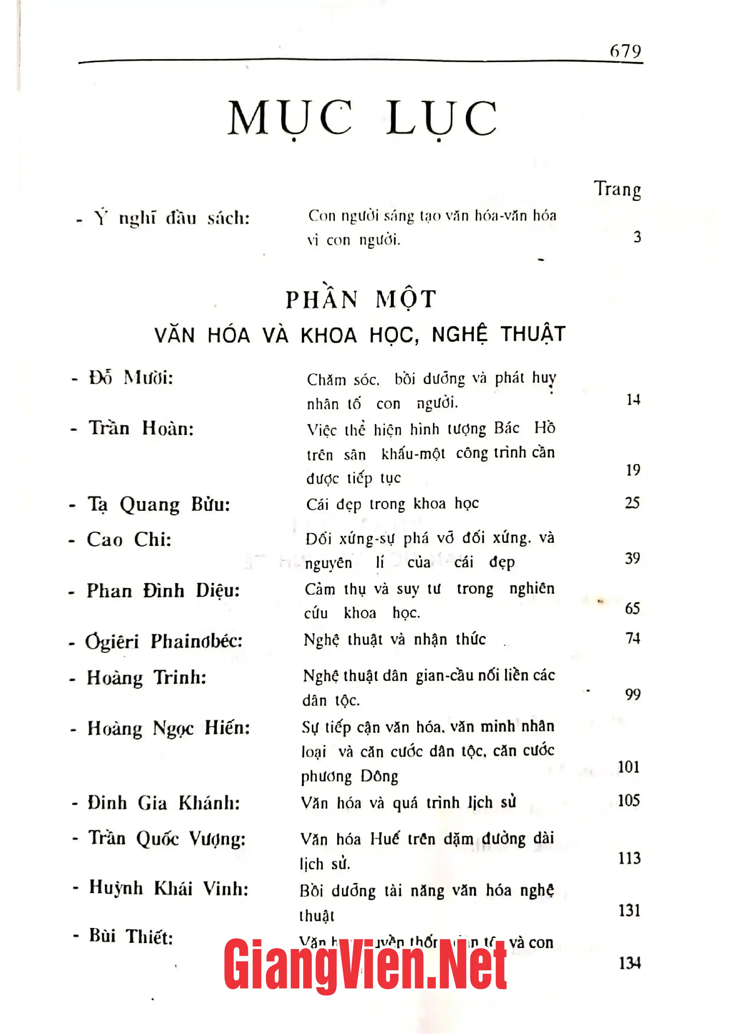 Trang bìa chính thức sách Văn hoá vì con người