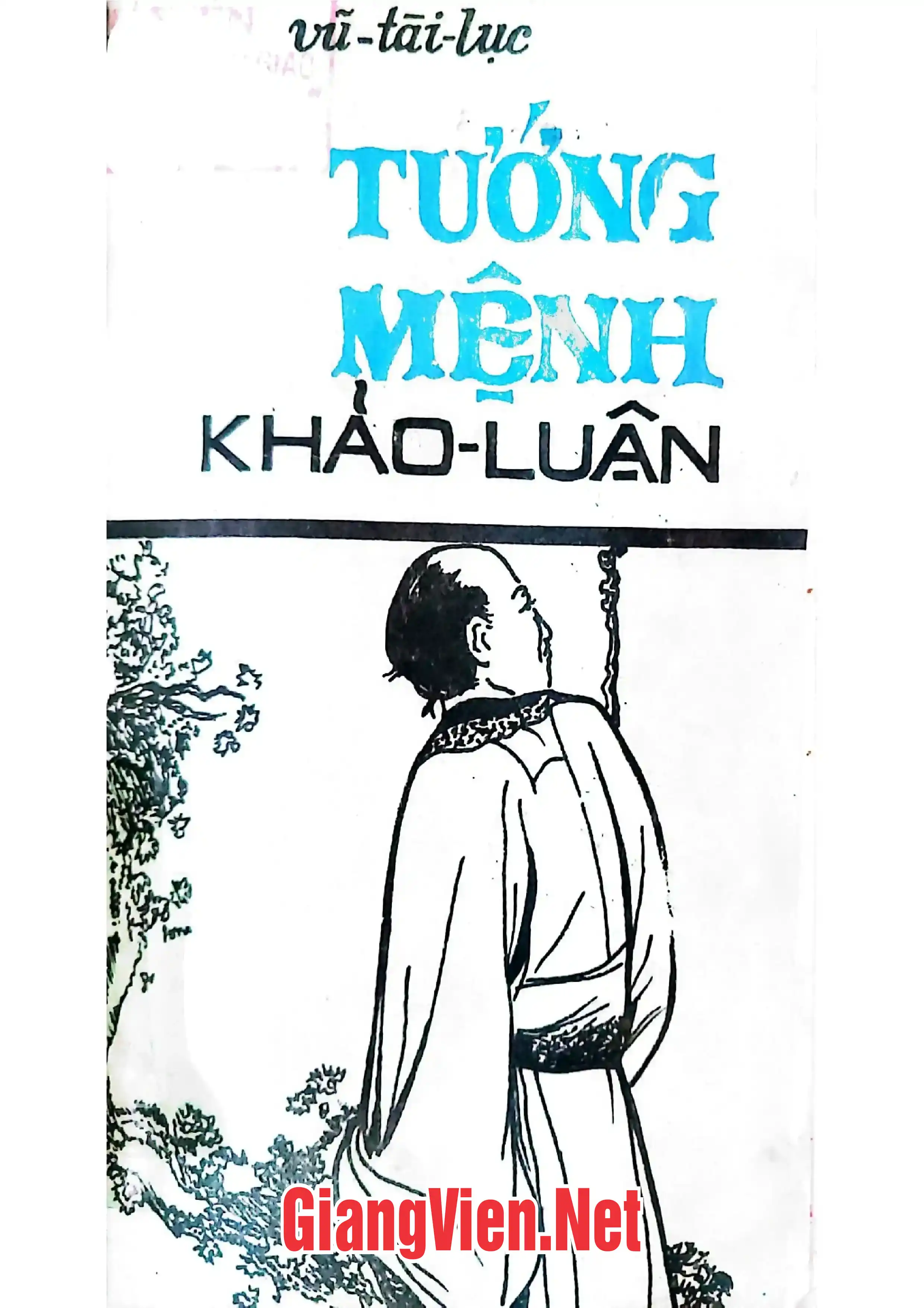 Ảnh bìa của Tướng mệnh khảo luận