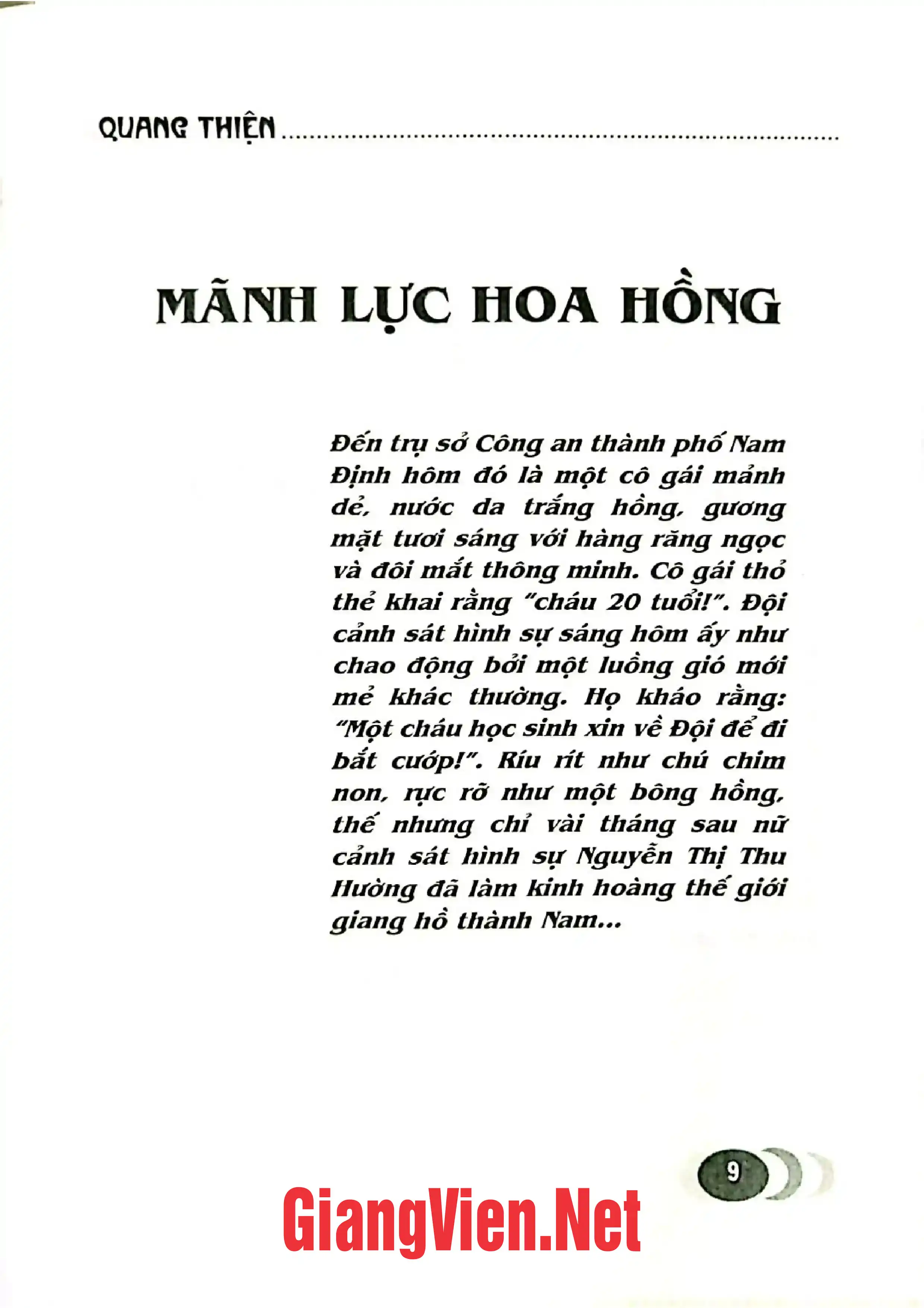 Mục lục chi tiết trang 3 sách Hầu bóng ở Hà Thành