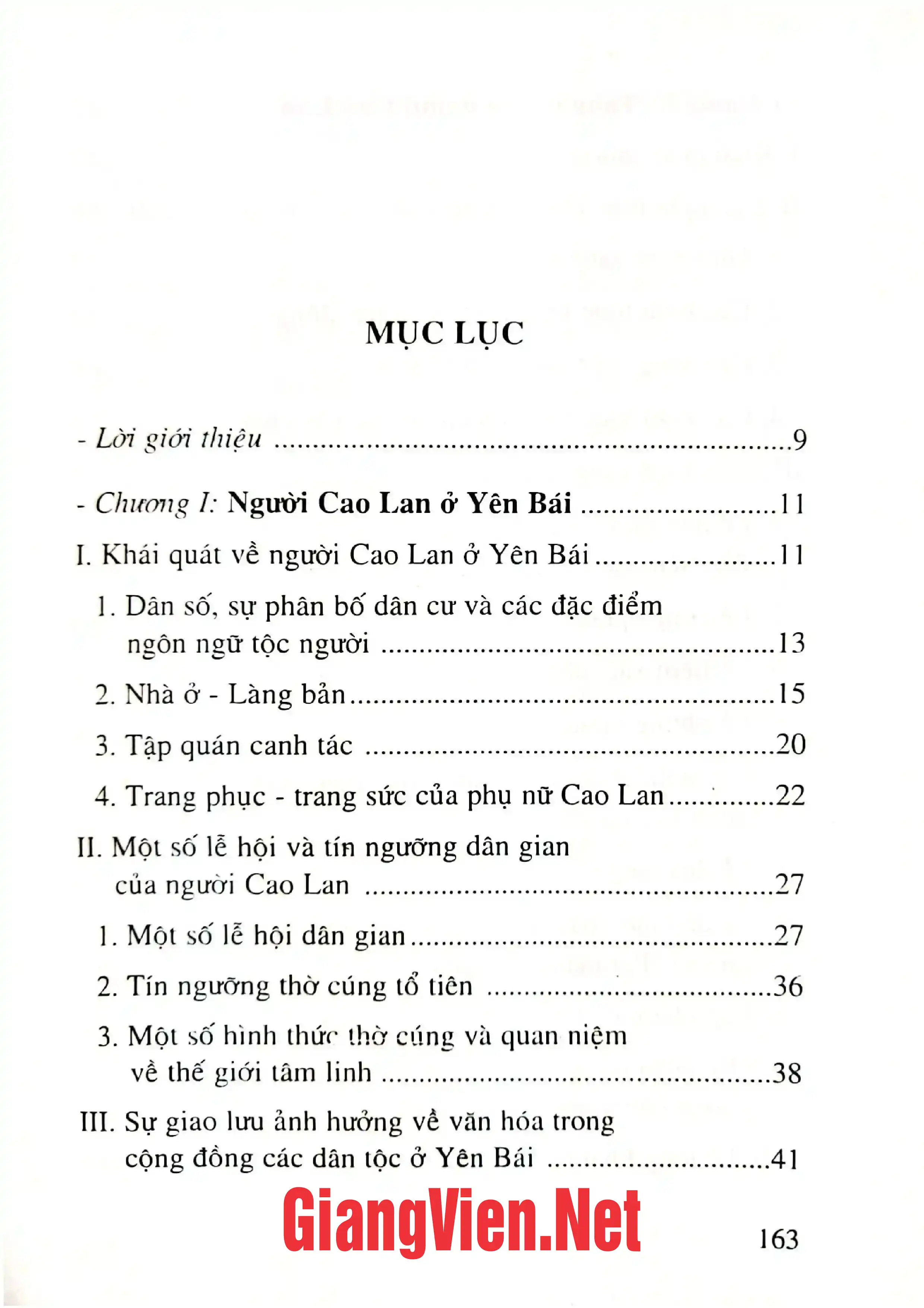 Trang bìa chính thức sách Tang ma dân tộc Cao Lan ở Yên Bái