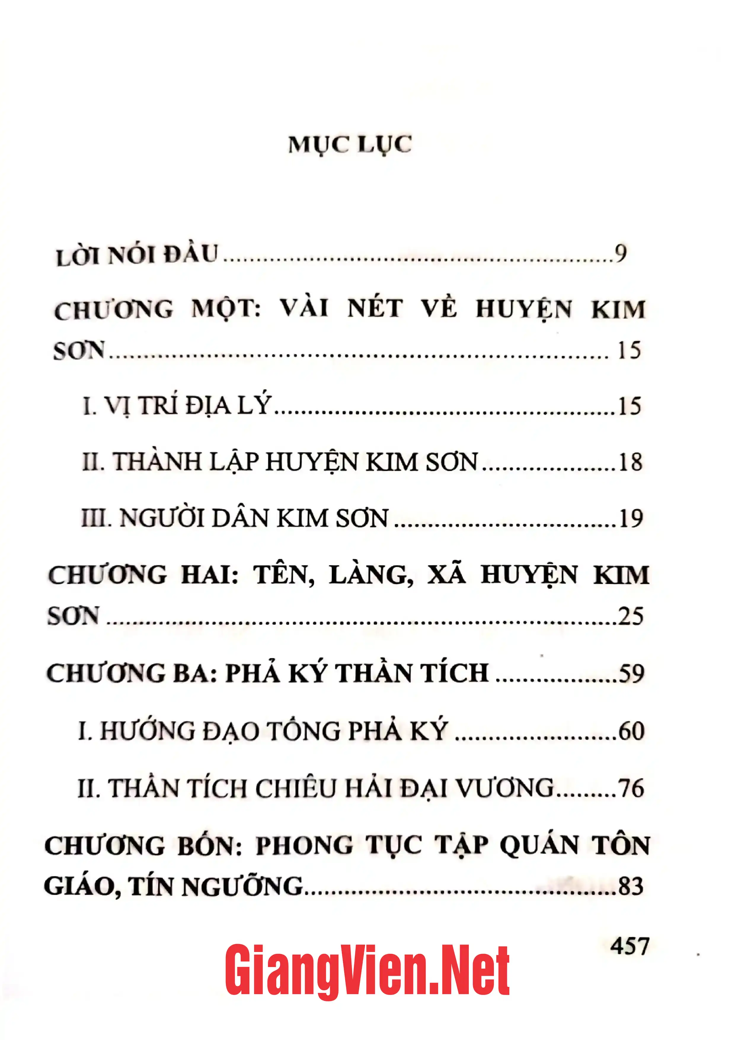 Trang bìa chính thức sách Văn hóa dân gian huyện Kim Sơn