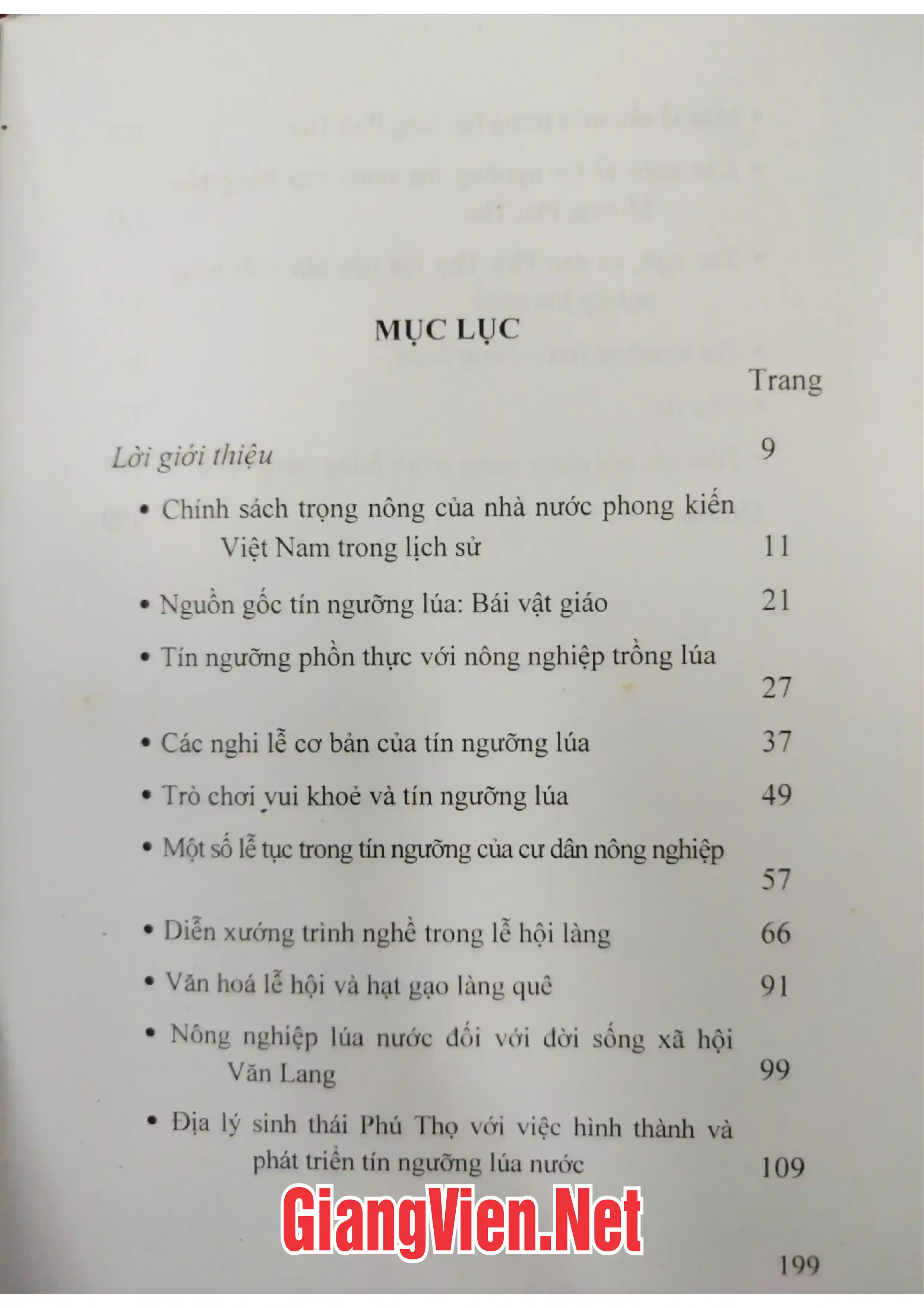 Trang bìa chính thức sách Tín ngưỡng lúa nước vùng đất Tổ