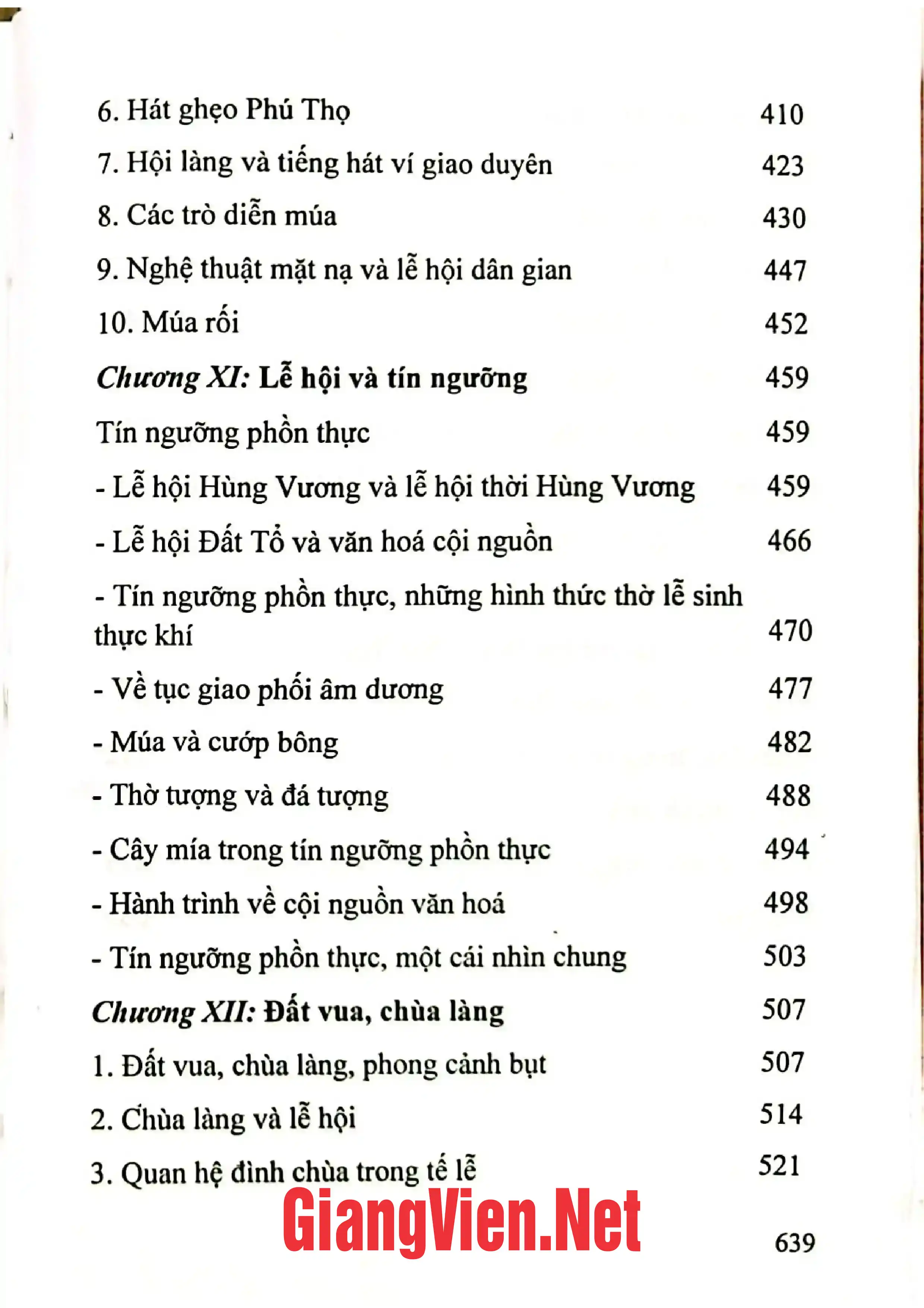 Ảnh minh họa nội dung cuốn sách: Hội làng quê đi từ đất tổ