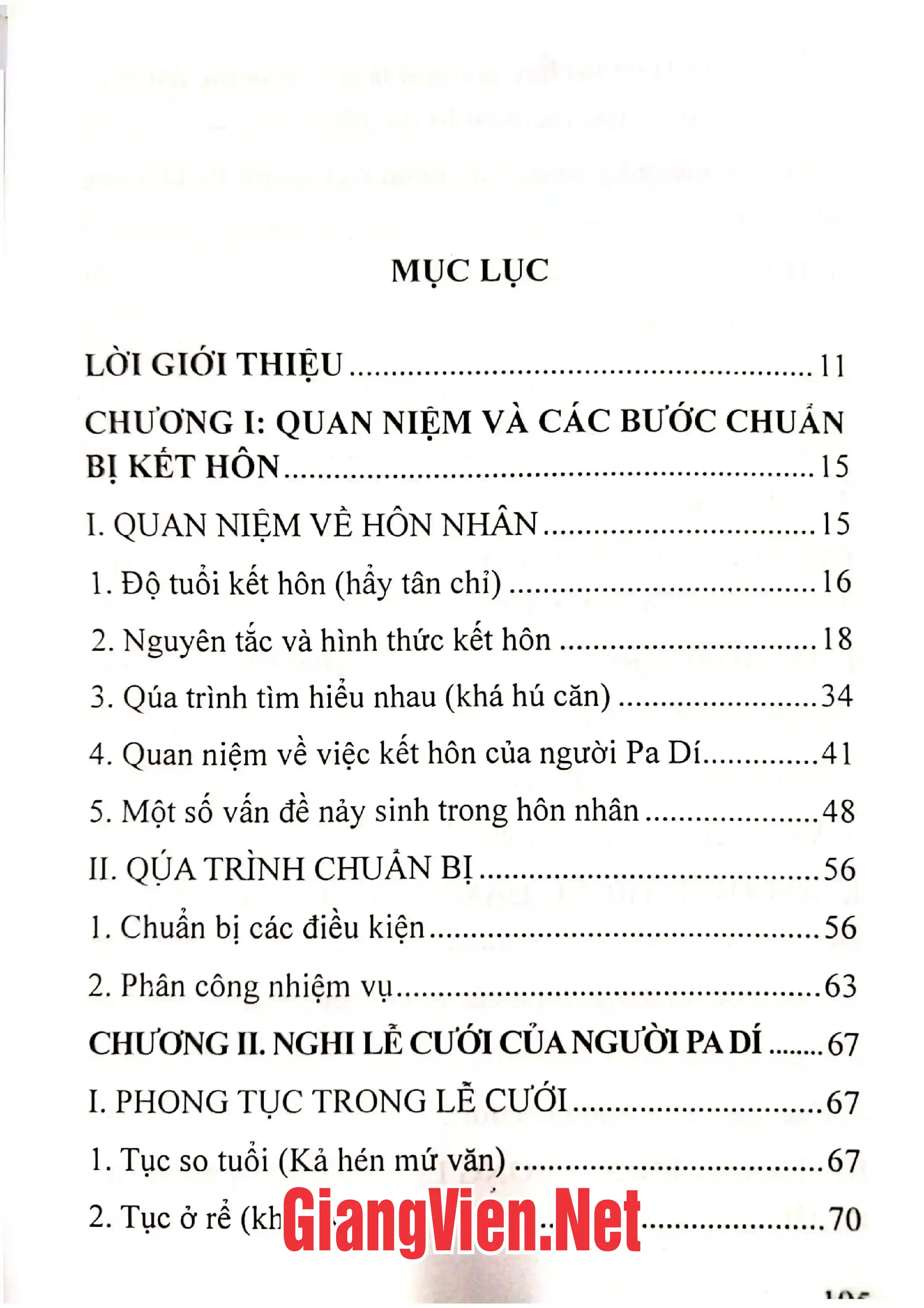 Trang bìa chính thức sách Lễ cưới của người Pa Dí ở huyện Mường Khương tỉnh Lào Cai