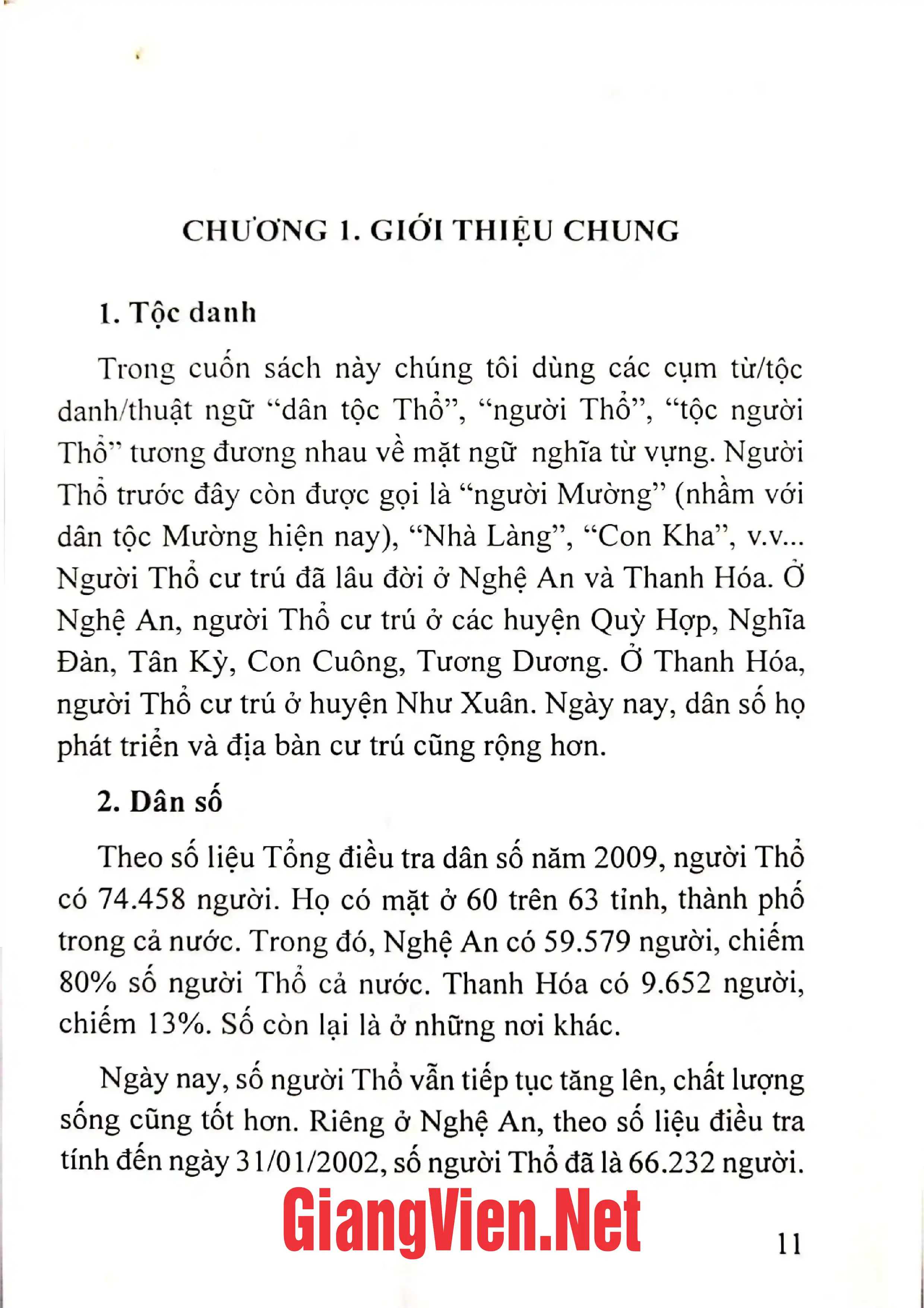 Mục lục chi tiết trang 2 sách Văn hóa dân gian dân tộc Thổ