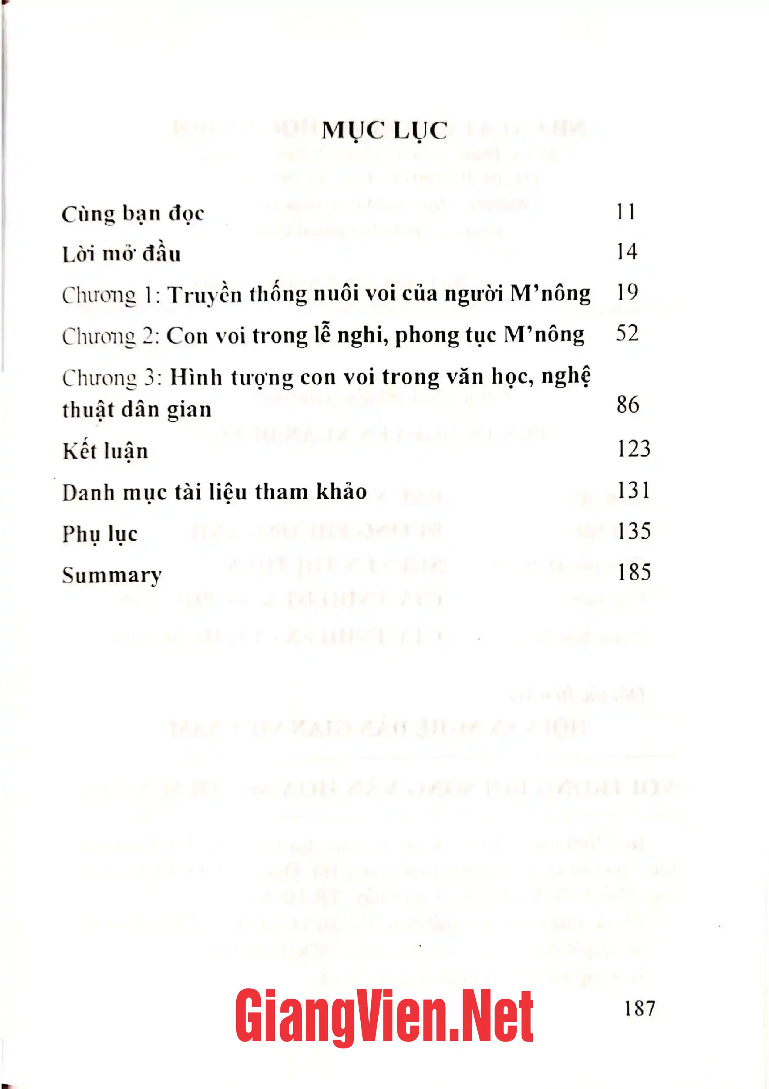 Trang bìa chính thức sách Voi trong đời sống văn hóa người MNông