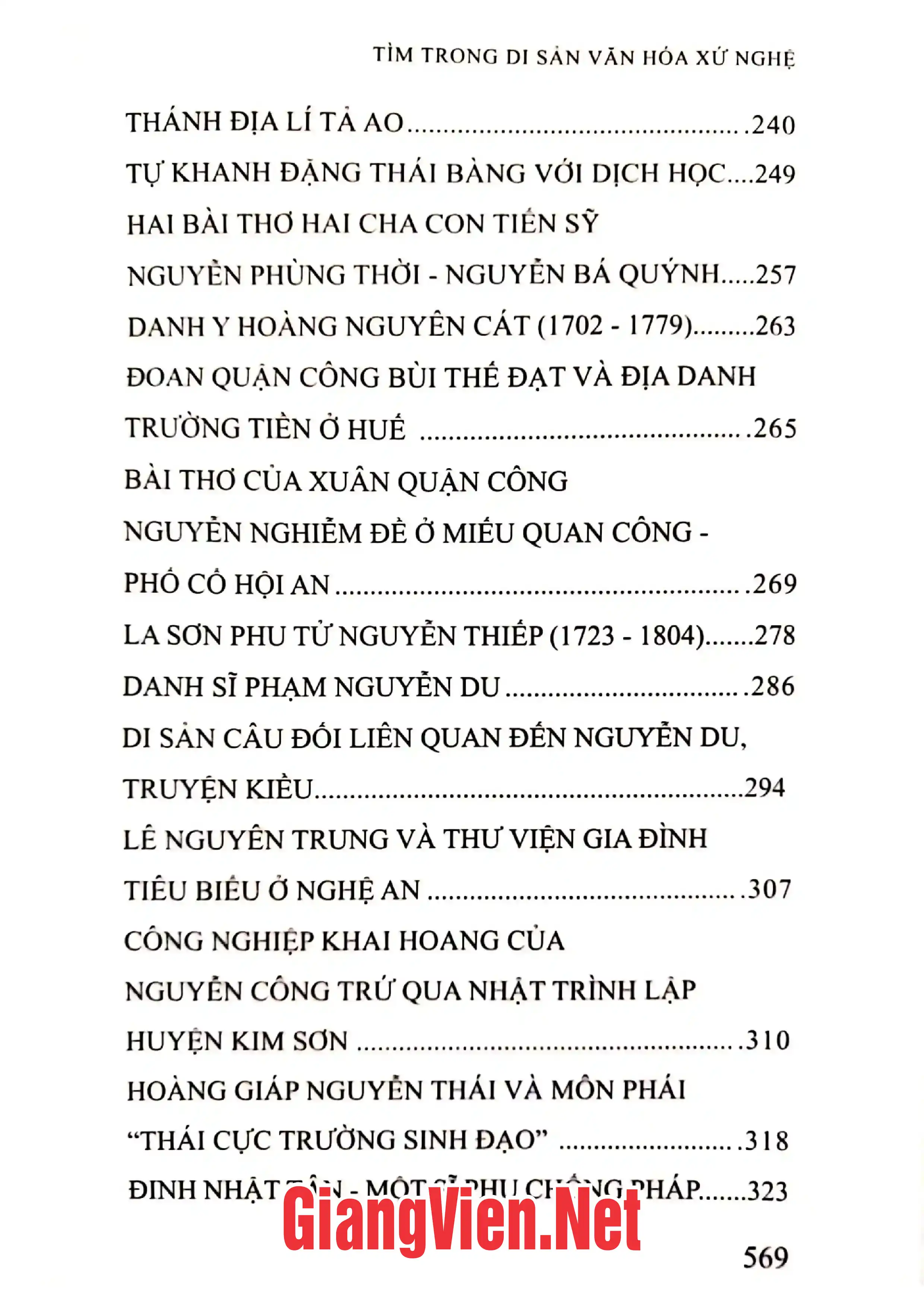 Ảnh minh họa nội dung cuốn sách: Tìm trong di sản văn hóa xứ nghệ