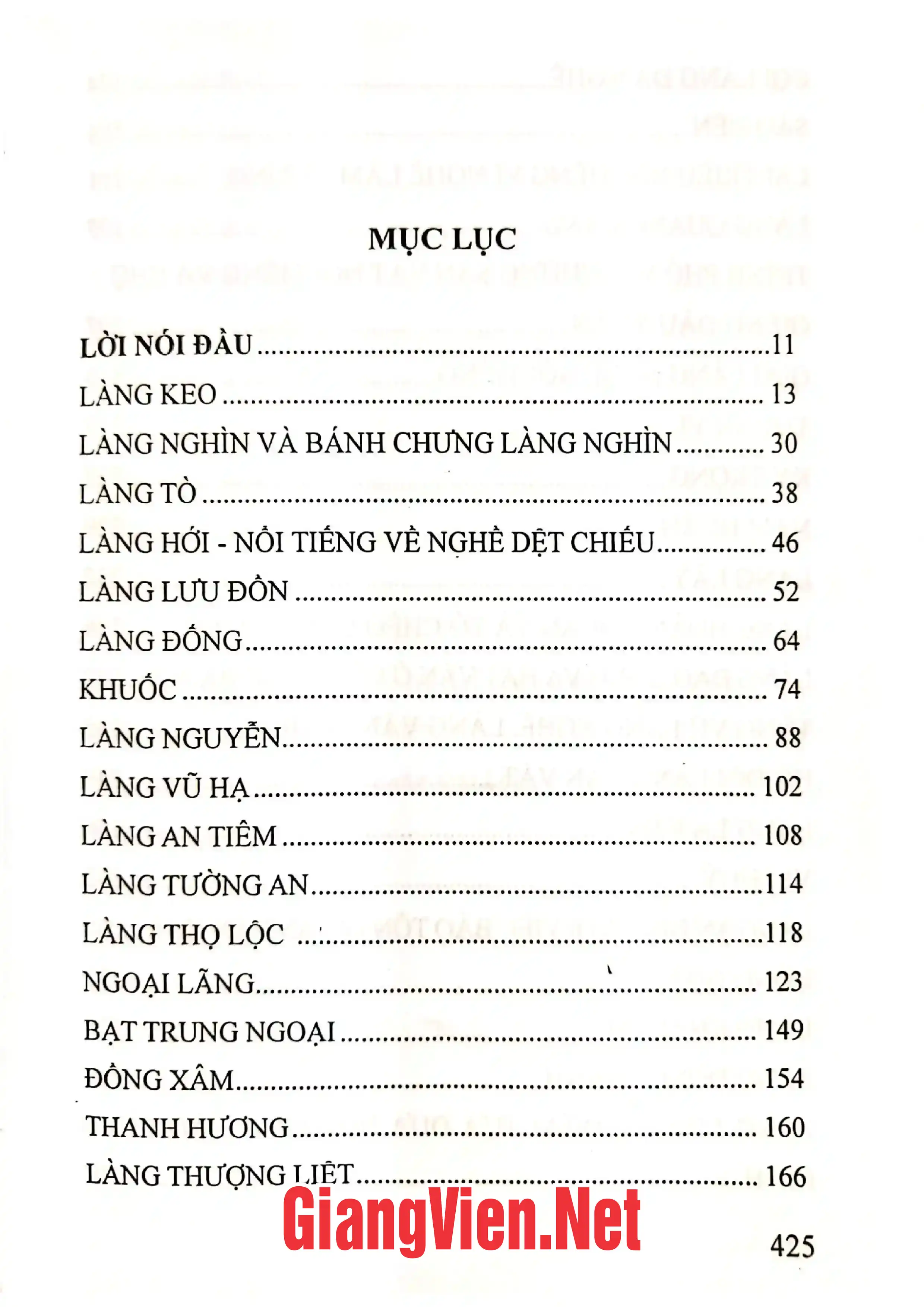 Trang bìa chính thức sách Những làng văn hóa văn nghệ dân gian đặc sắc