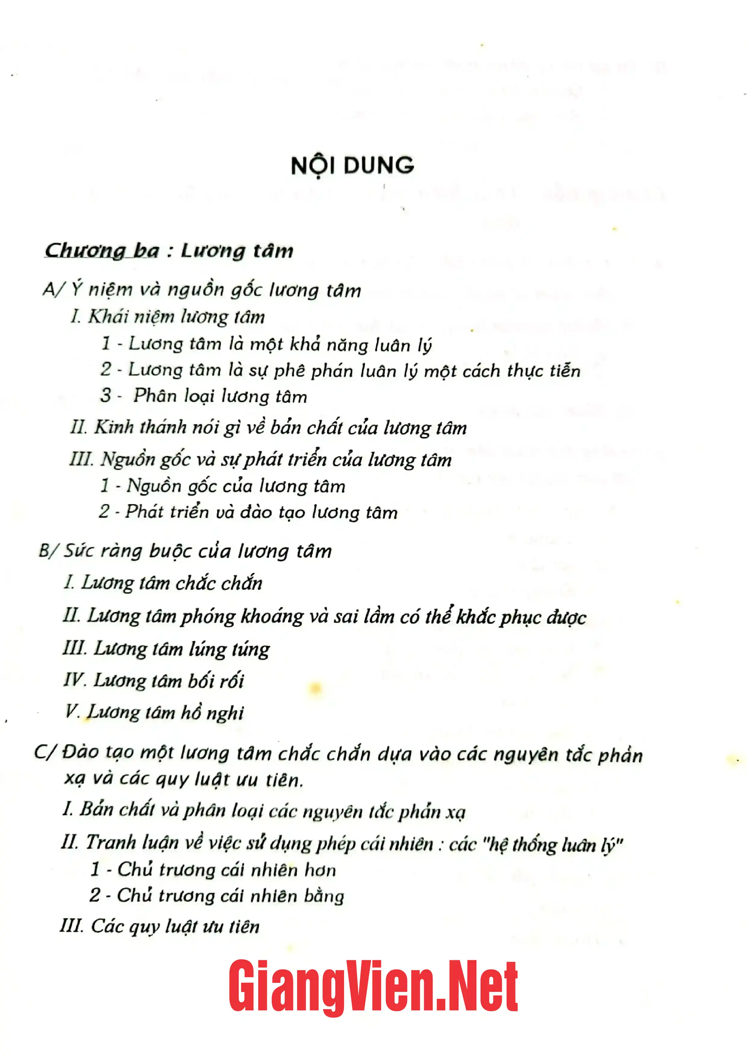 Trang bìa chính thức sách Thần học luân lý tổng quát Tập II