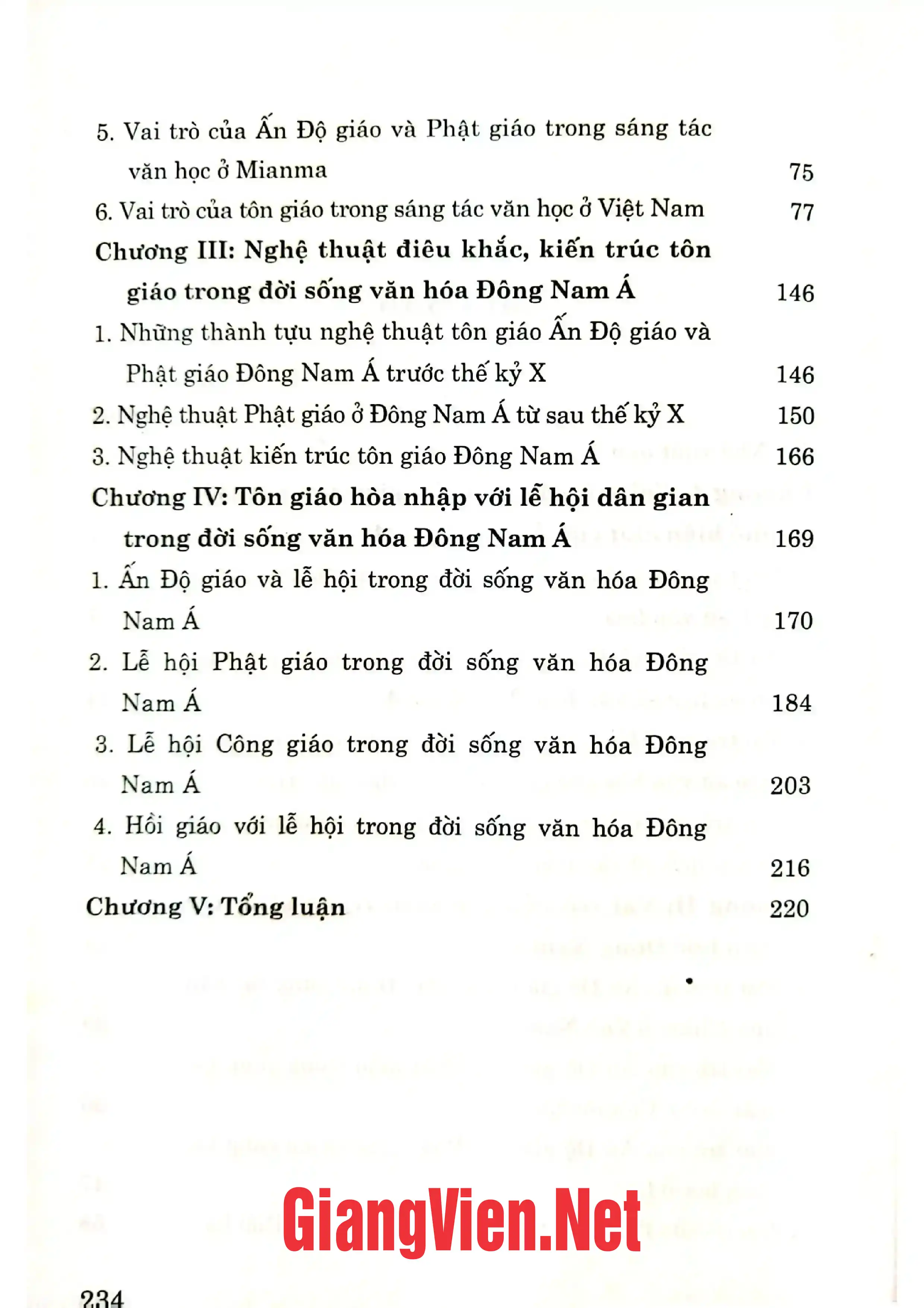 Ảnh minh họa nội dung cuốn sách: Tôn giáo và văn hóa Đông Nam á