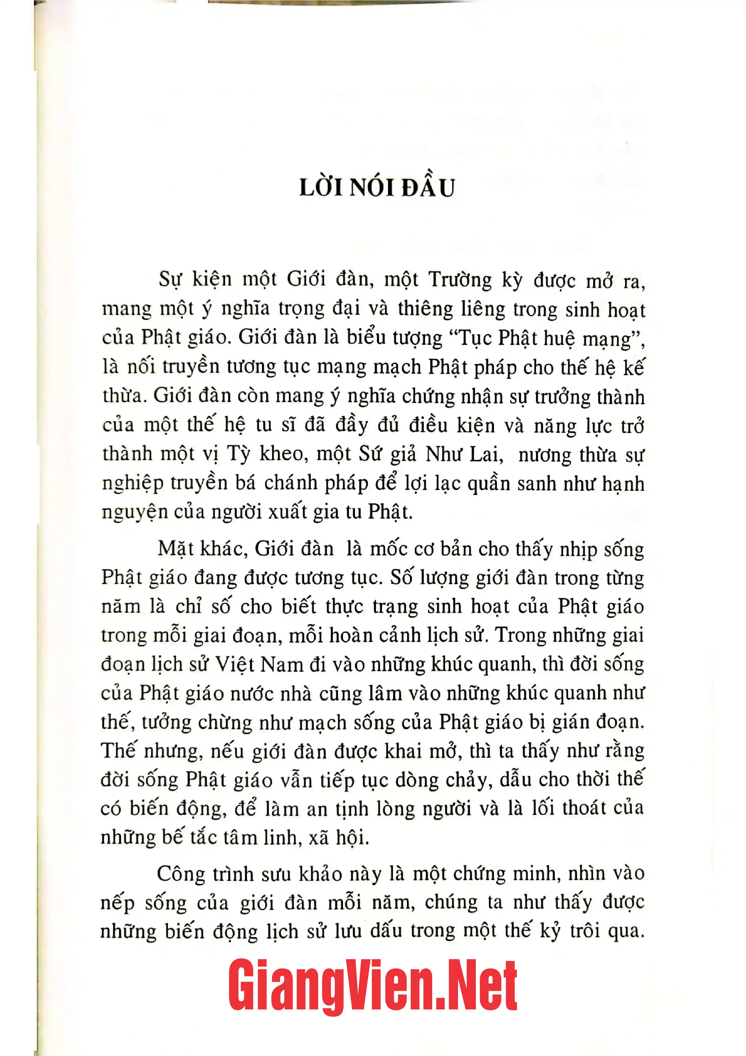 Mục lục chi tiết trang 1 sách Biên niên sử Giới đàn tăng Việt Nam