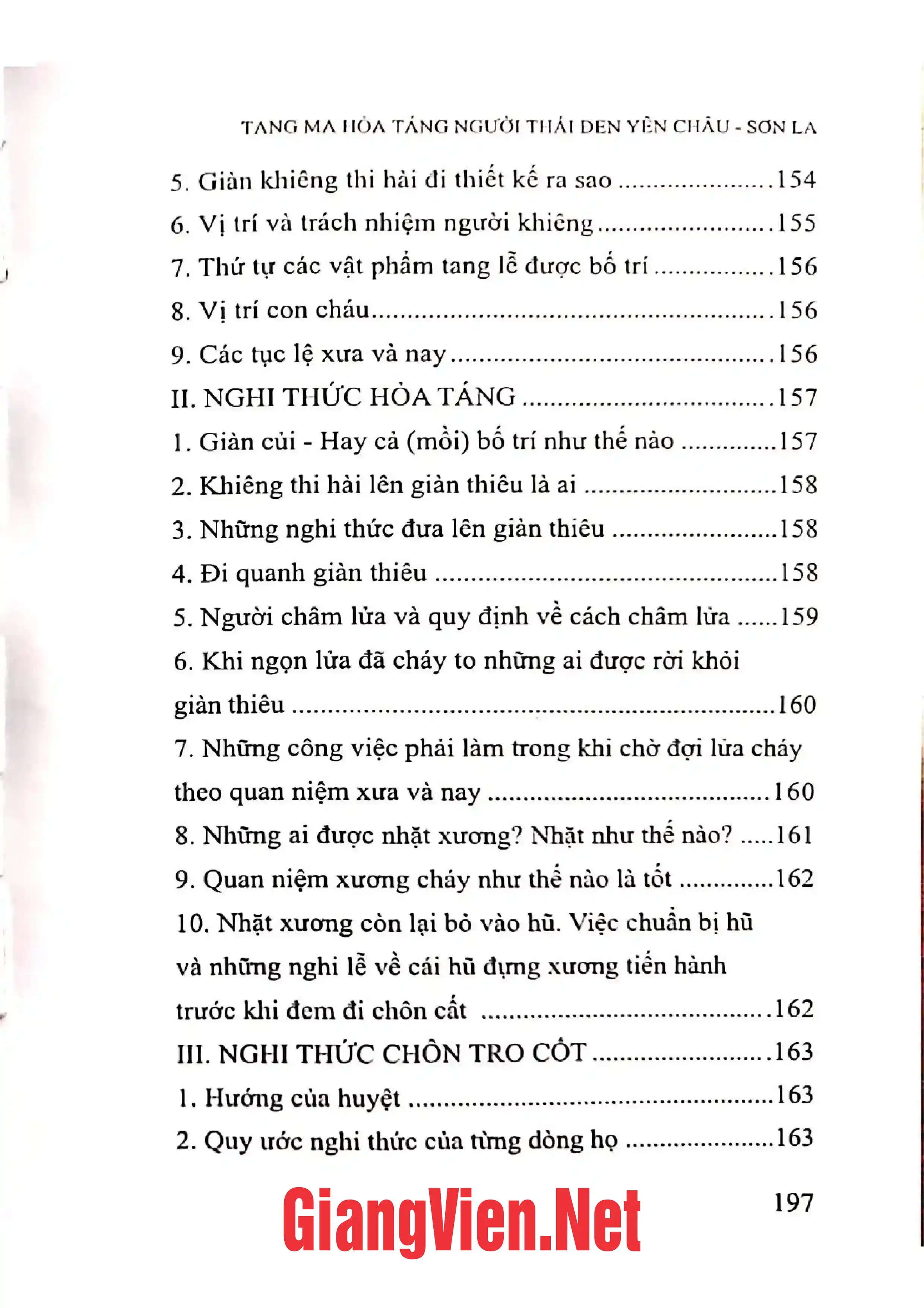 Ảnh minh họa nội dung cuốn sách: Tang ma hỏa táng người Thái đen Yên Châu - Sơn La