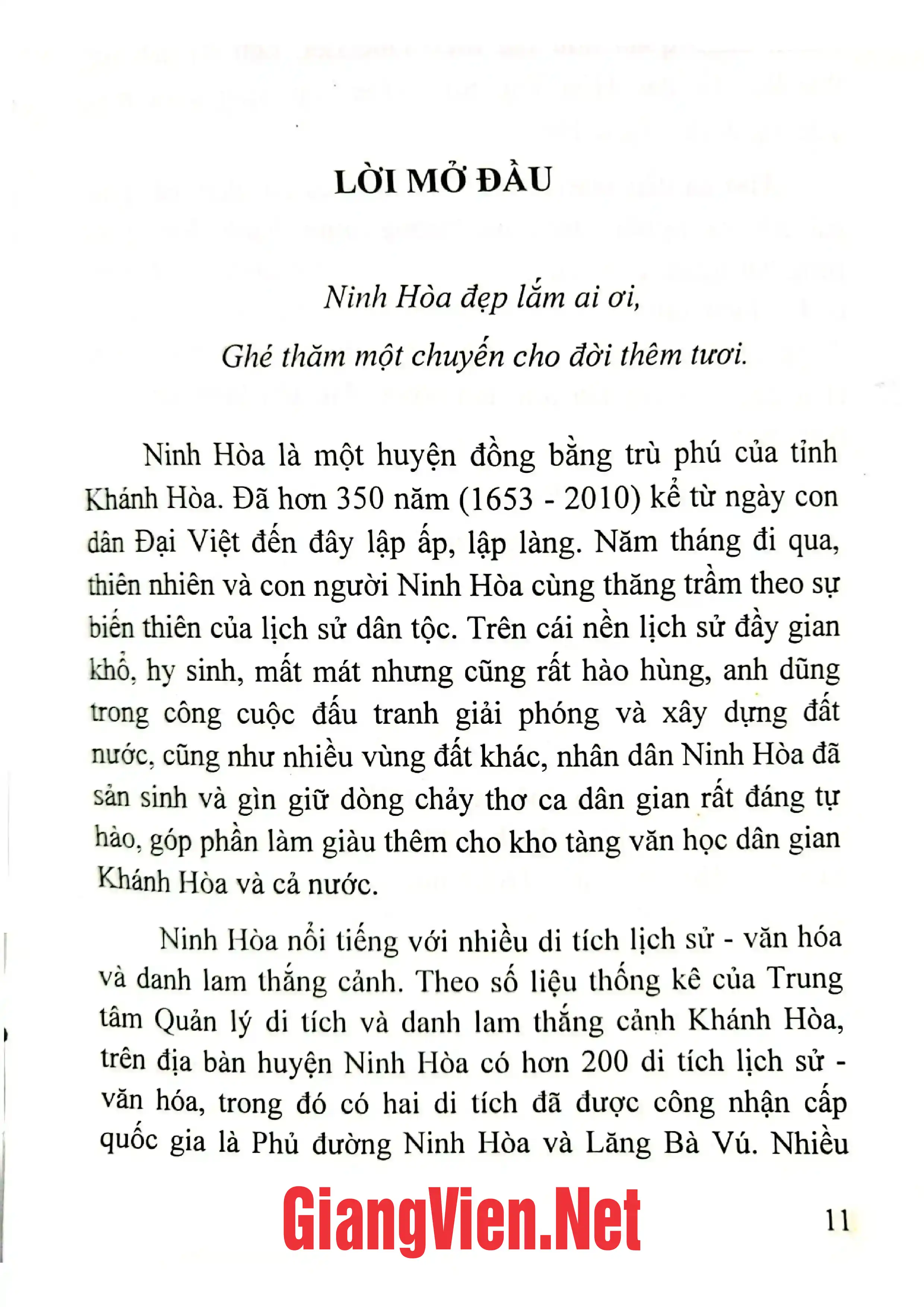 Mục lục chi tiết trang 1 sách Ninh Hòa những mảnh ghép văn hóa dân gian