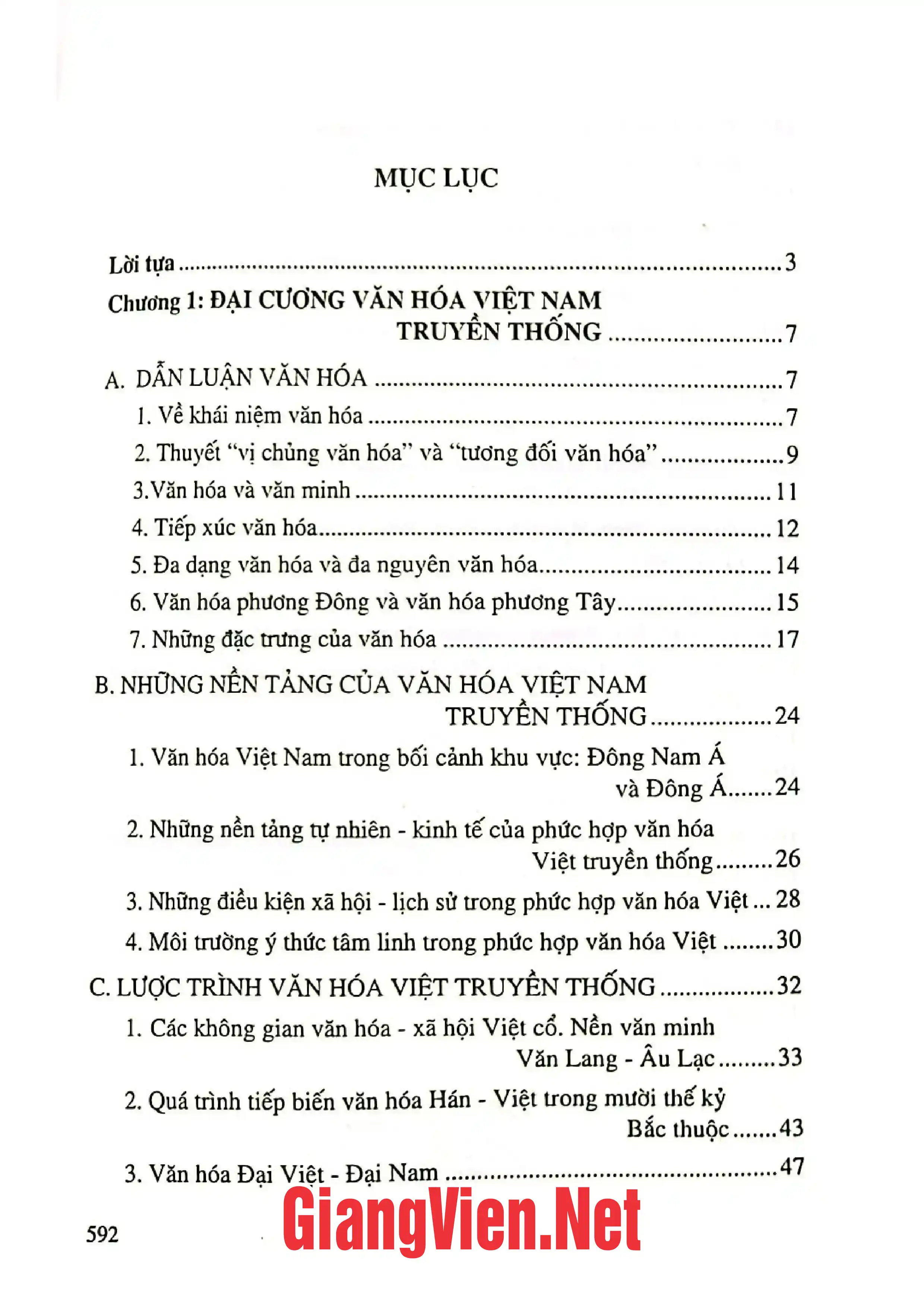 Trang bìa chính thức sách Văn hóa Việt Nam truyền thống Một góc nhìn