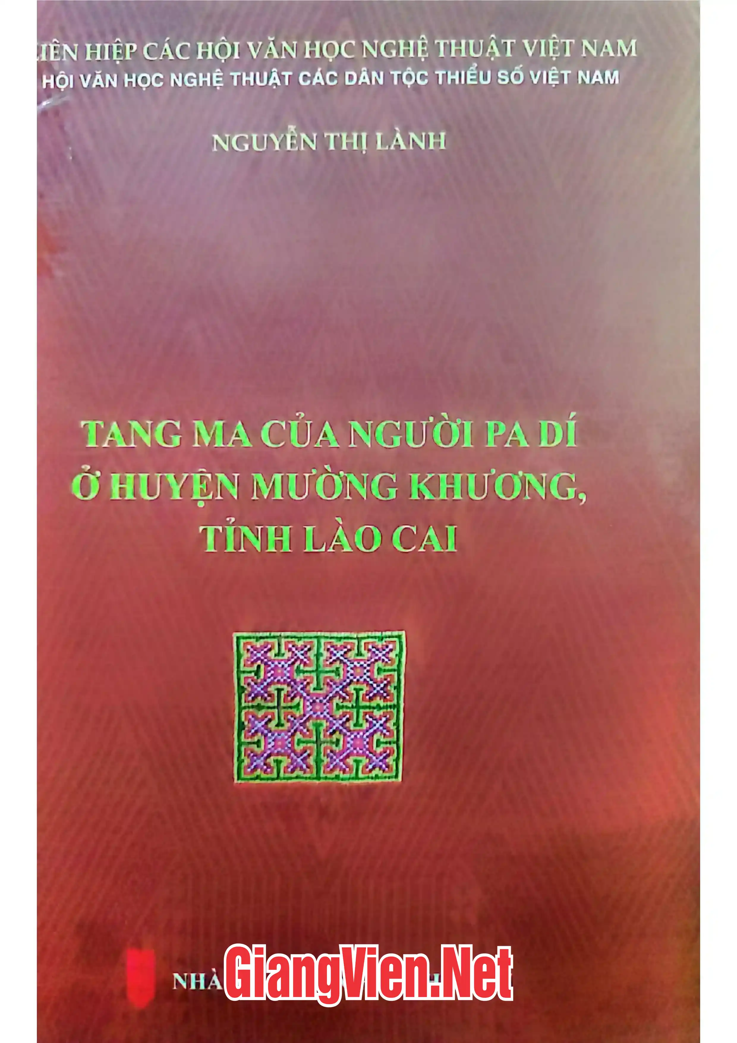 Ảnh bìa của Tang ma của người Pa Dí ở huyện Mường Khương, tỉnh Lào Cai.