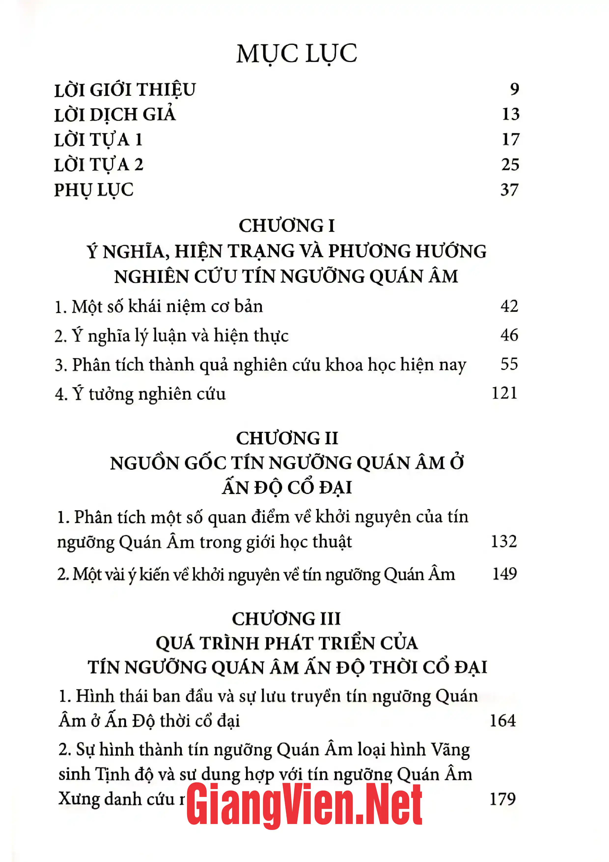 Ảnh minh họa nội dung cuốn sách: Nguồn gốc hình thành và phát triển tín ngưỡng quán âm