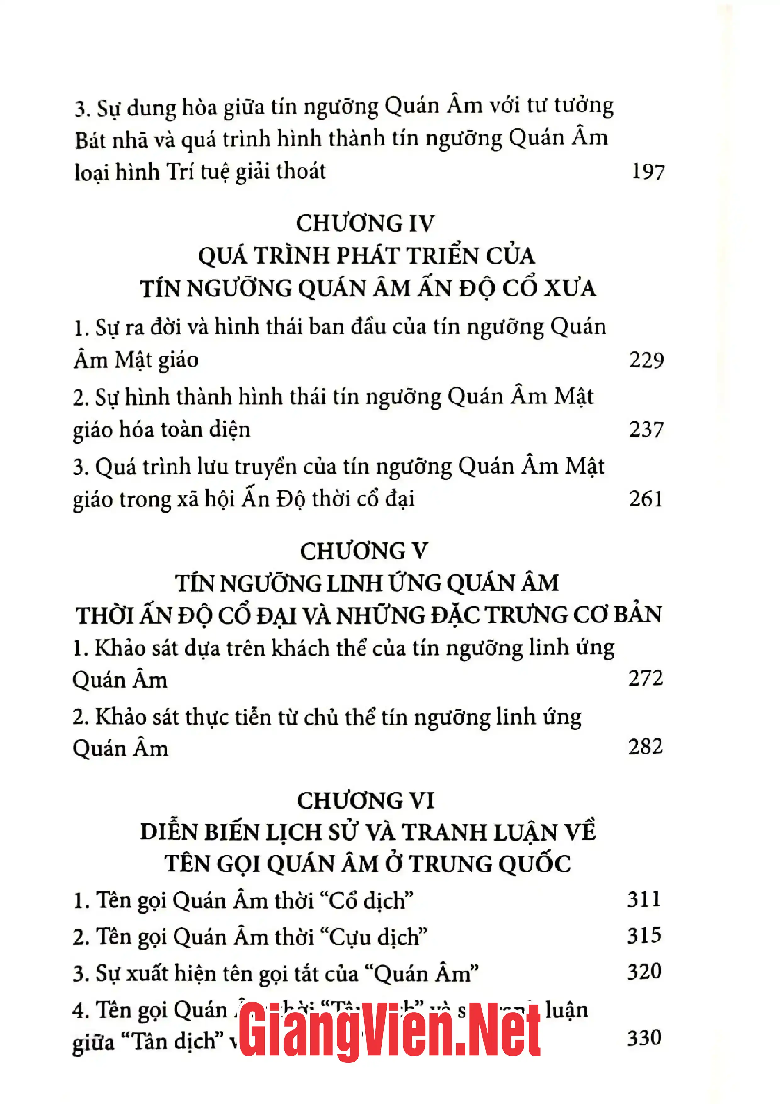 Ảnh minh họa nội dung cuốn sách: Nguồn gốc hình thành và phát triển tín ngưỡng quán âm