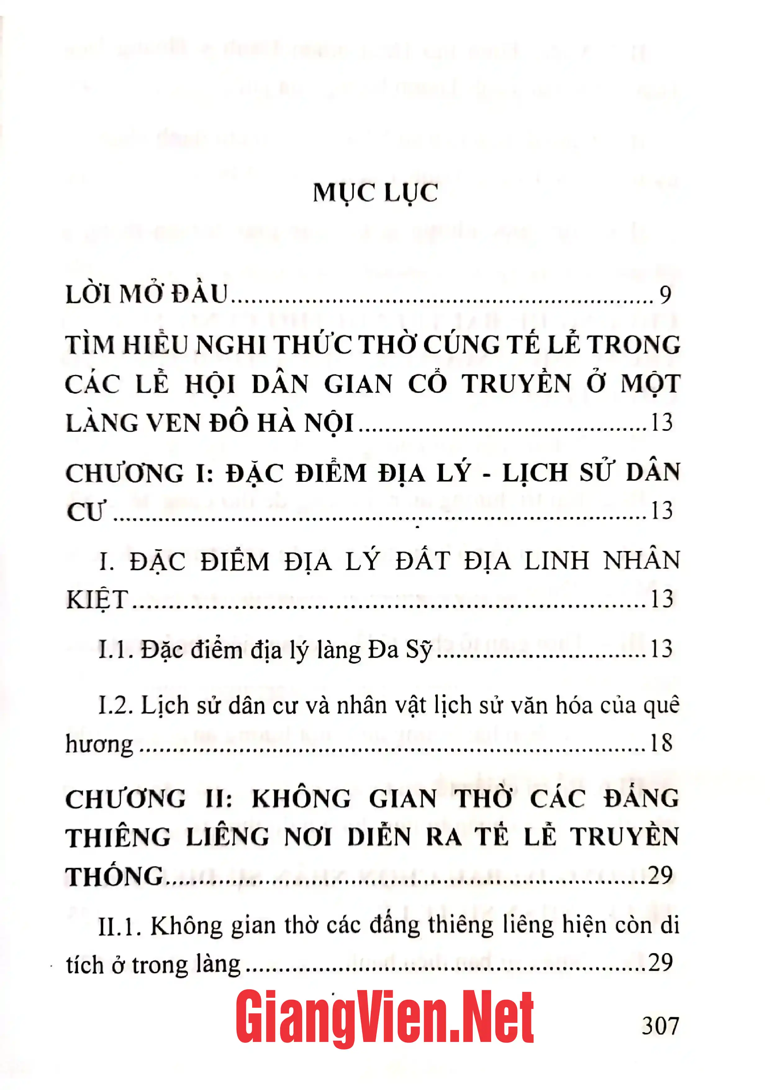 Trang bìa chính thức sách Tìm hiểu nghi thức tế - lễ trong các lễ hội dân gian ở vùng Hà Tây - Hà Nội