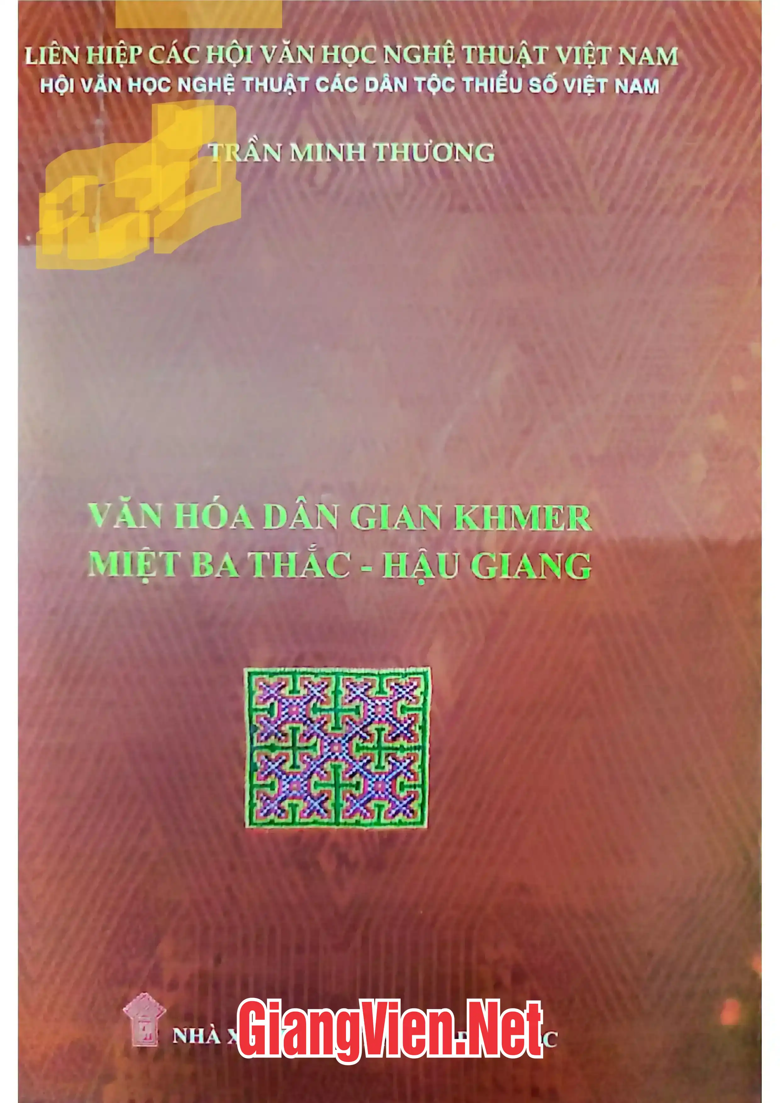 Ảnh bìa của Văn hóa dân gian Khmer miệt Ba Thấc - Hậu Giang
