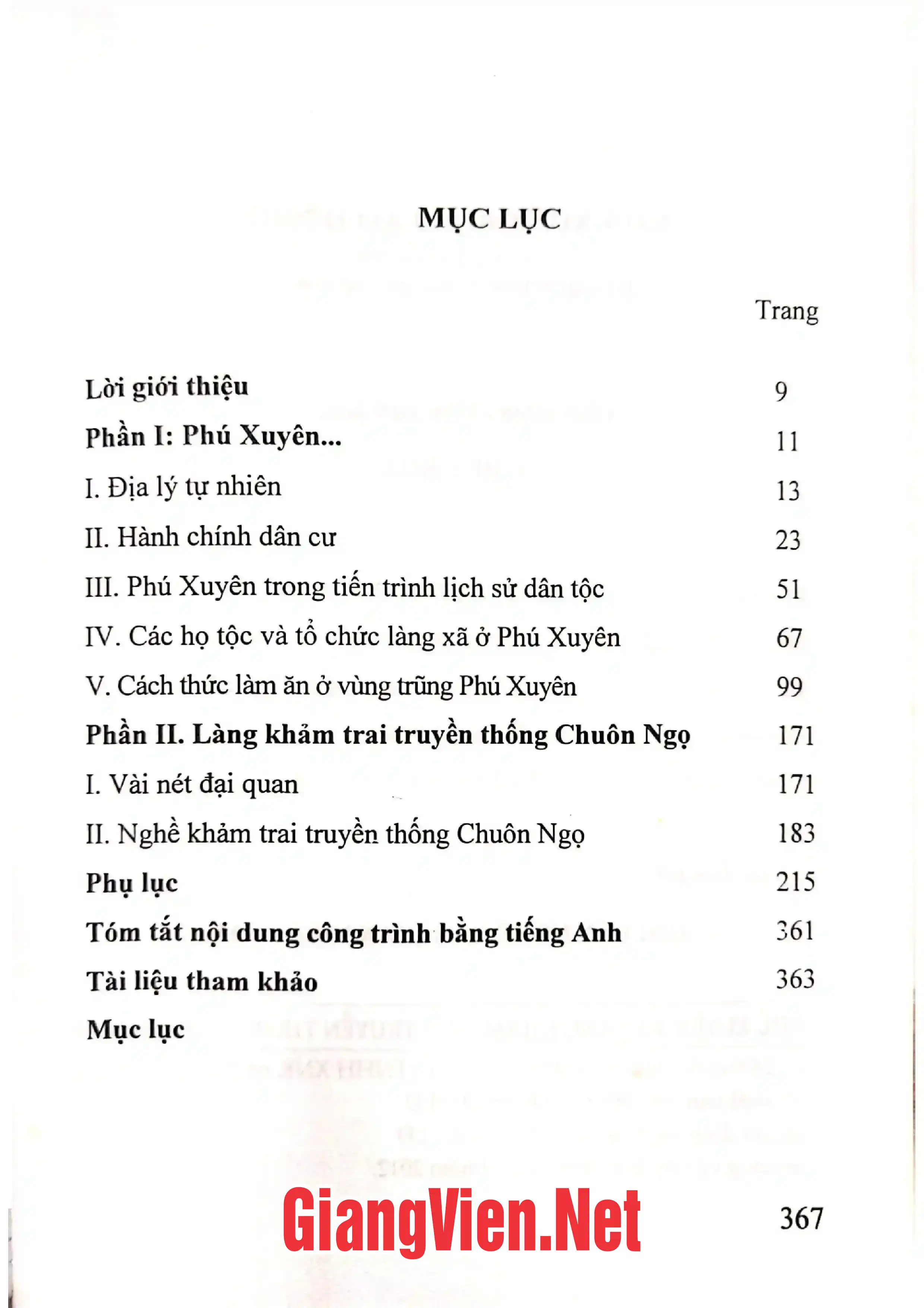 Trang bìa chính thức sách Phú Xuyên và làng khảm trai truyền thống Chuôn Ngọ