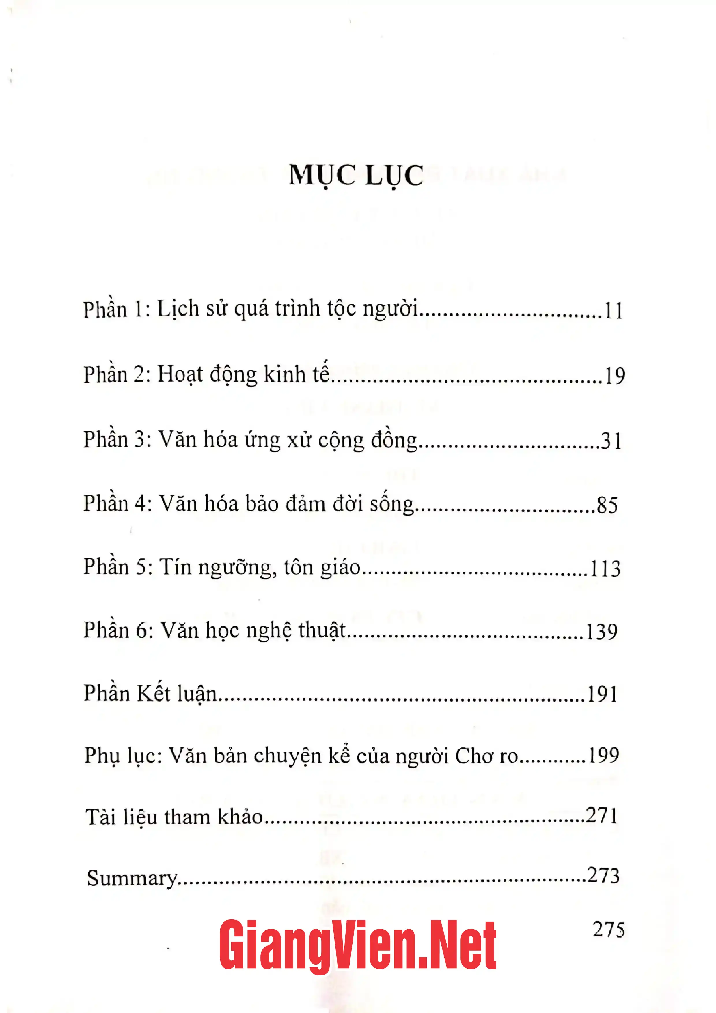 Trang bìa chính thức sách Văn hóa người Chơ Ro