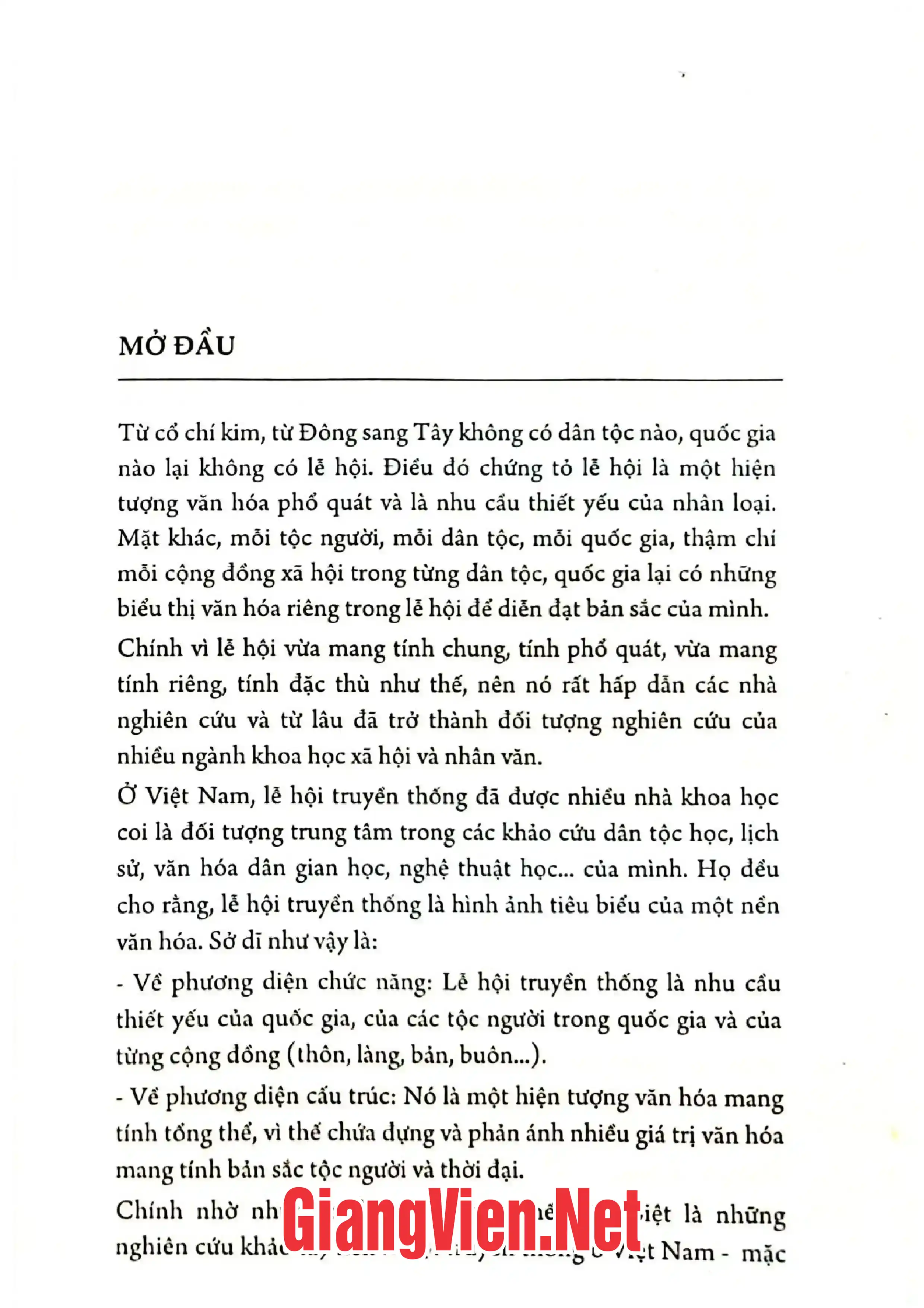 Mục lục chi tiết trang 3 sách Cấu trúc lễ hội đương đại