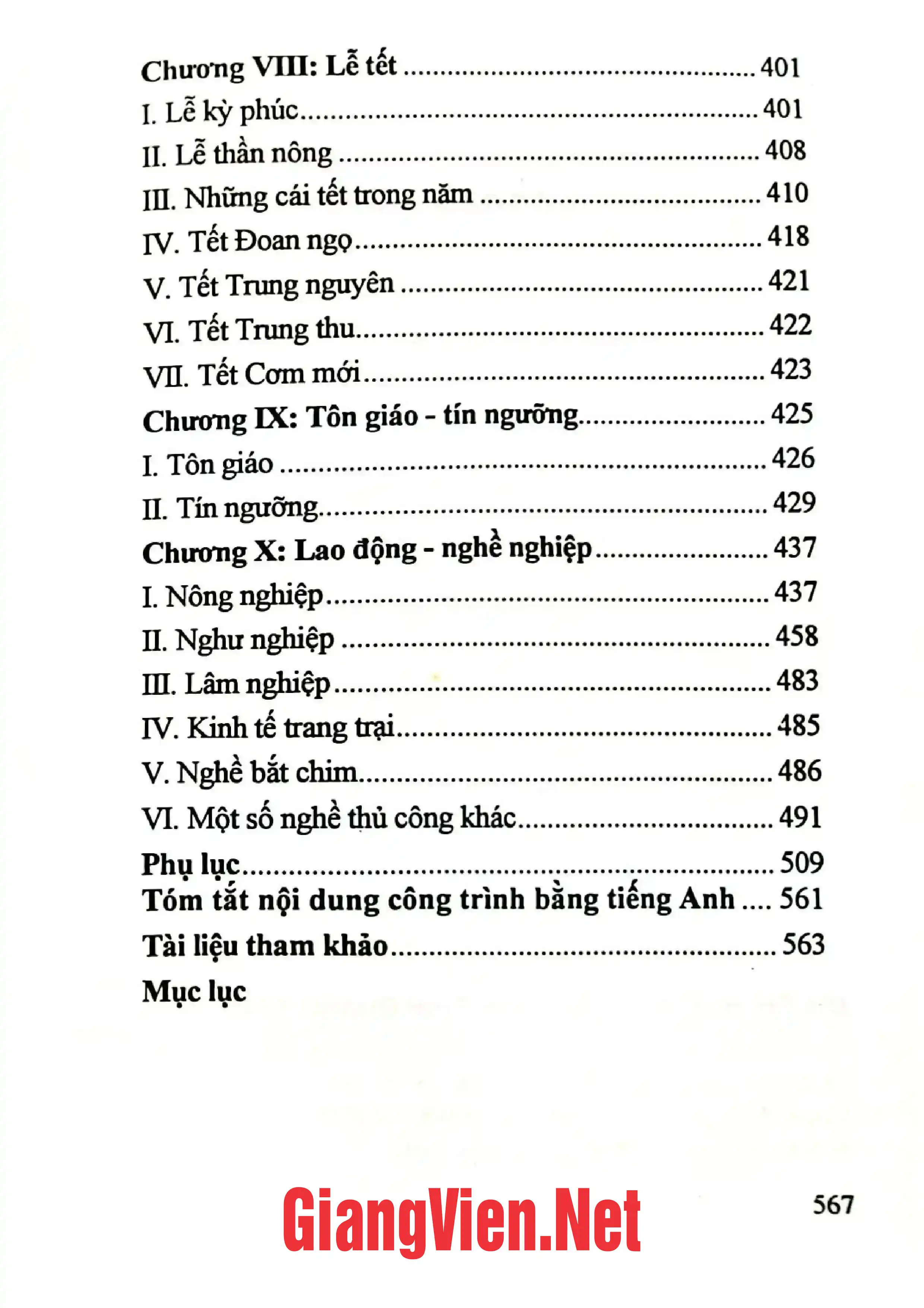 Mục lục chi tiết trang 2 sách Địa chí huyện Quảng Ninh tỉnh Quảng Bình