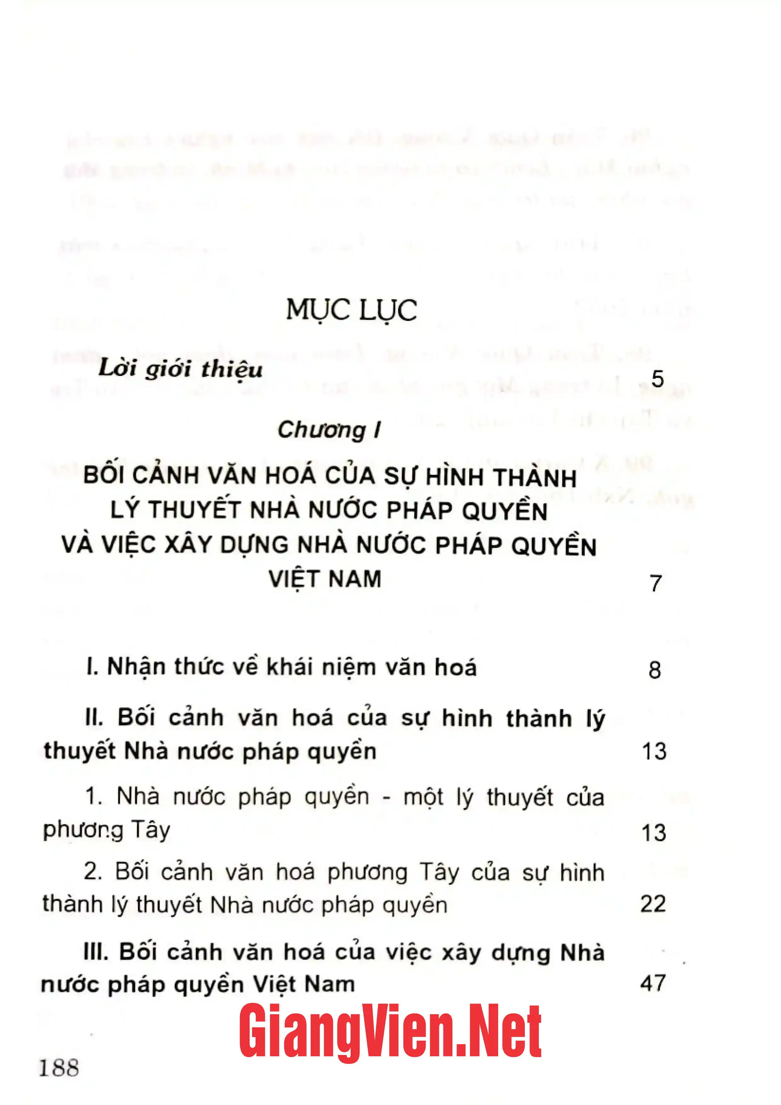 Trang bìa chính thức sách Xây dựng nhà nước pháp quyền trong bối cảnh văn hóa Việt Nam
