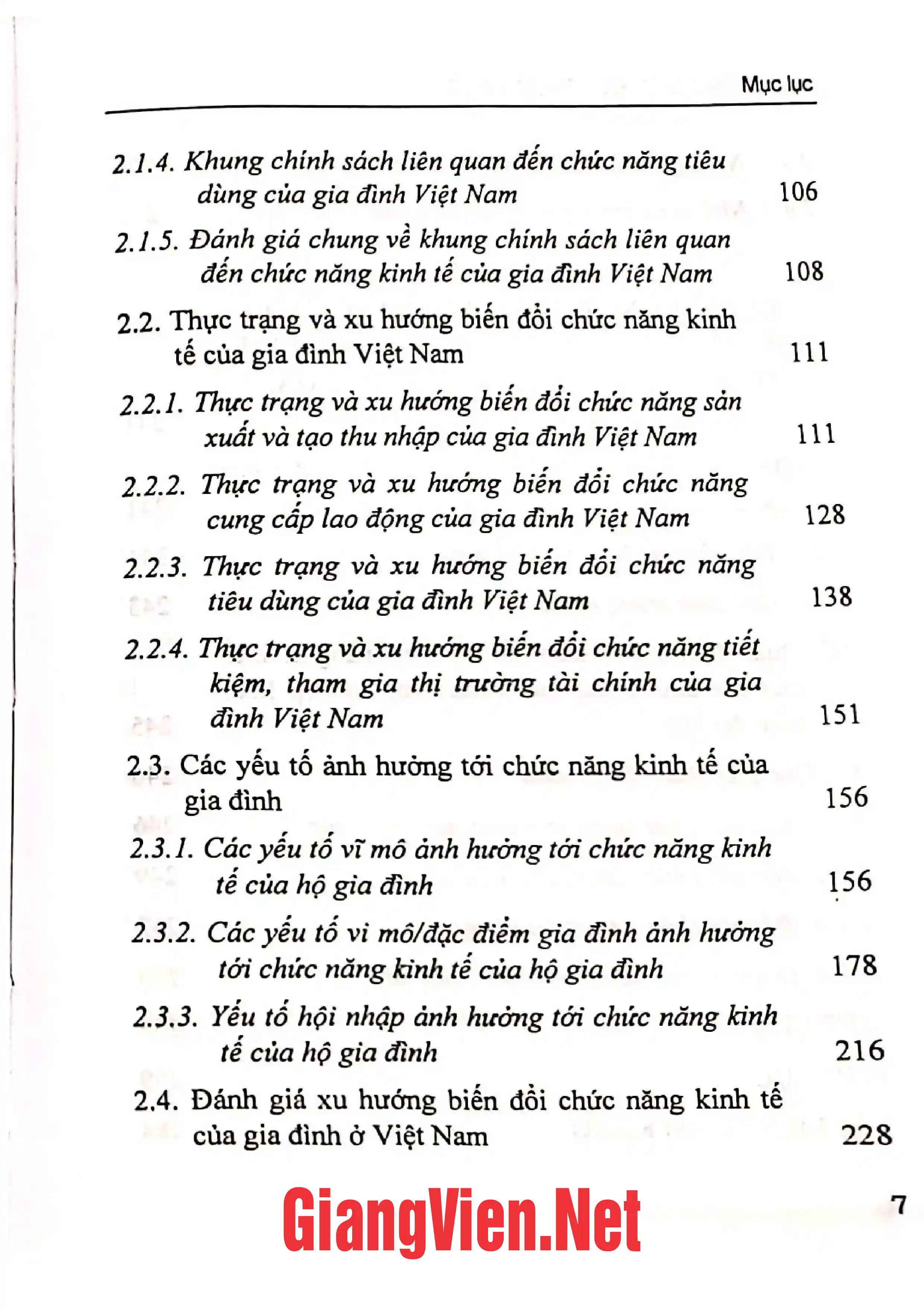 Ảnh minh họa nội dung cuốn sách: Xu hướng biến đổi chức năng kinh tế của gia đình Việt Nam trong bối cảnh công nghiệp hóa, hiện đại hóa