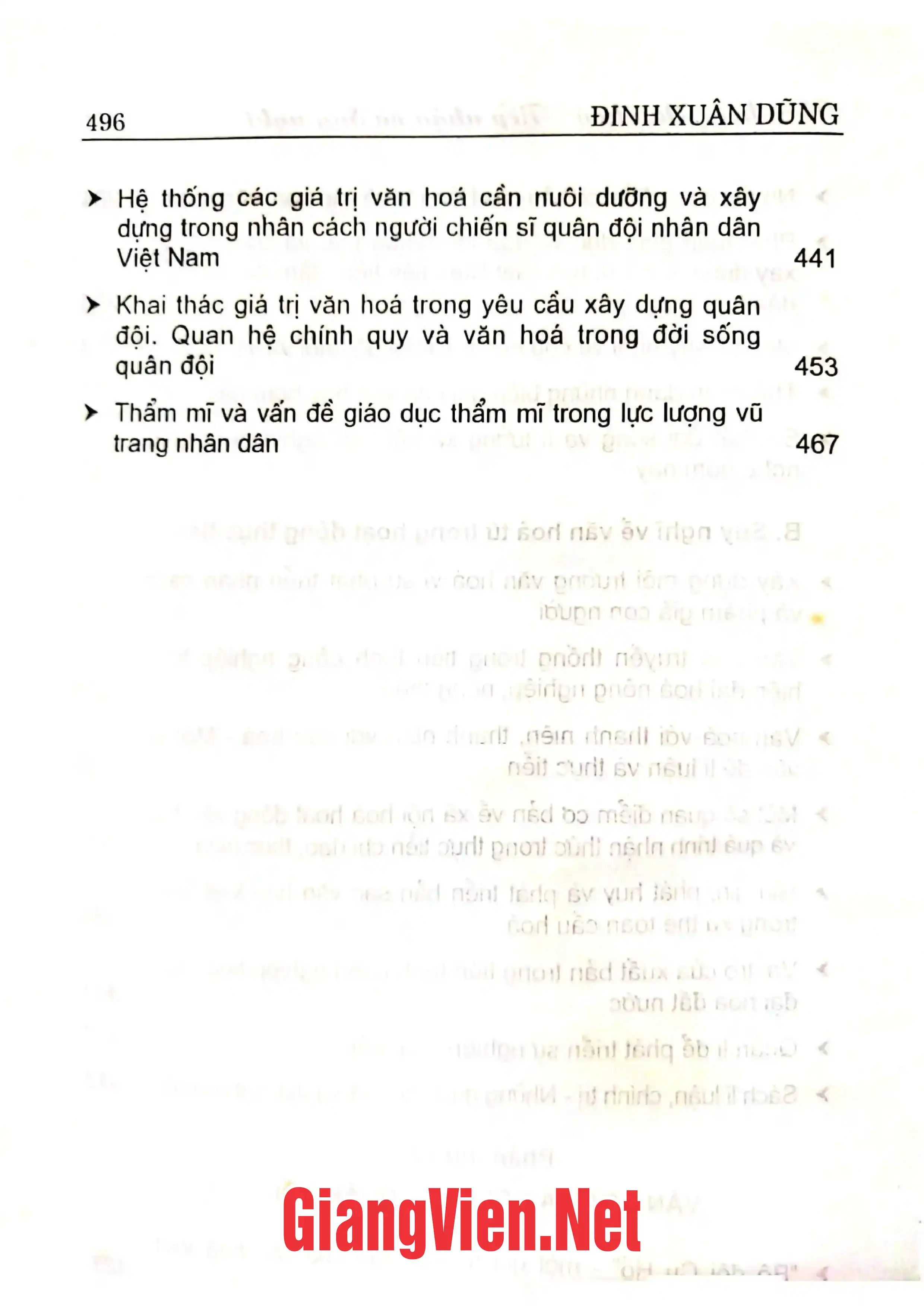 Mục lục chi tiết trang 3 sách Tứ thơ đại học