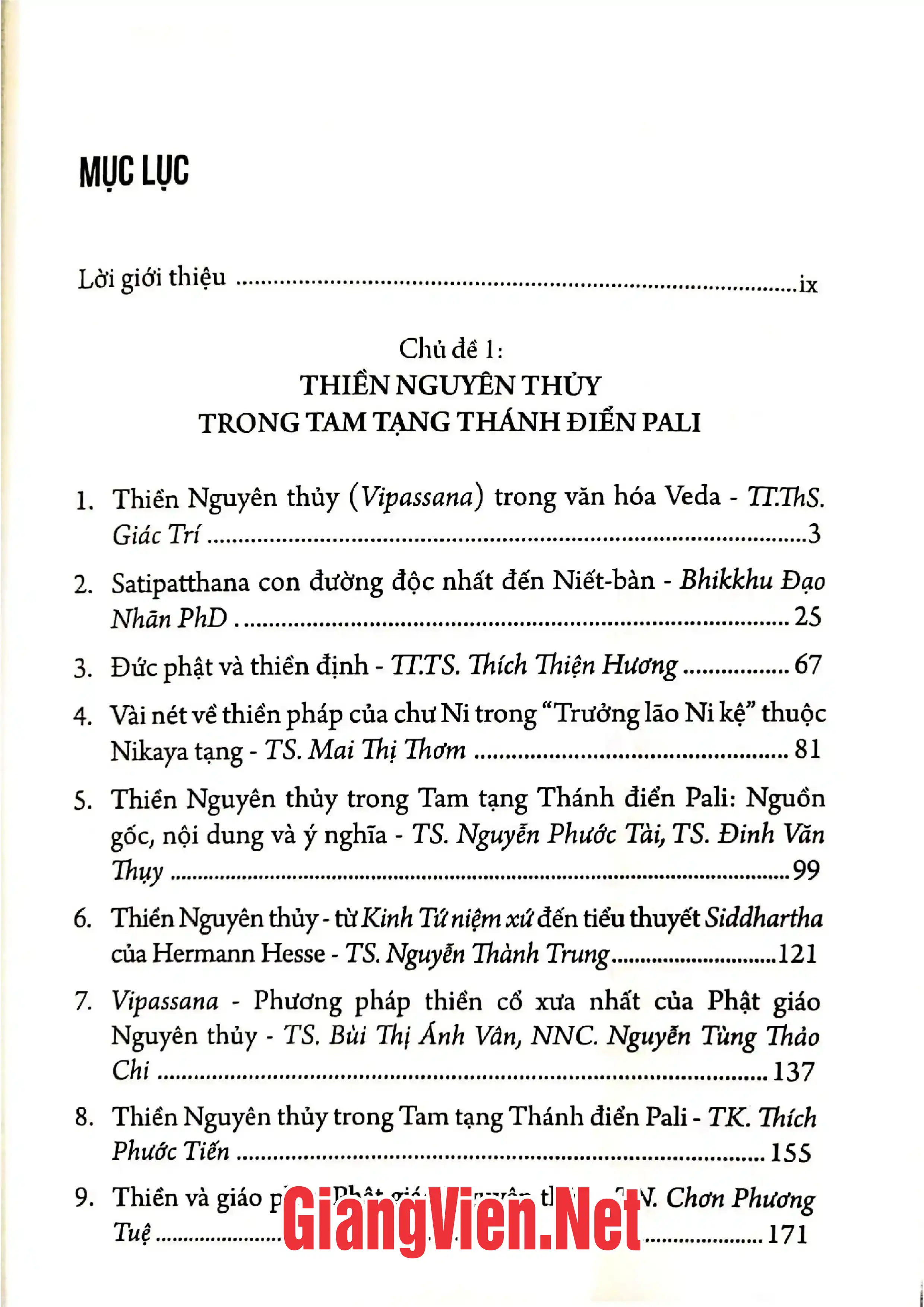 Trang bìa chính thức sách Thiền nguyên thủy Vipasana từ truyền thống đến hiện đại, Tập 1