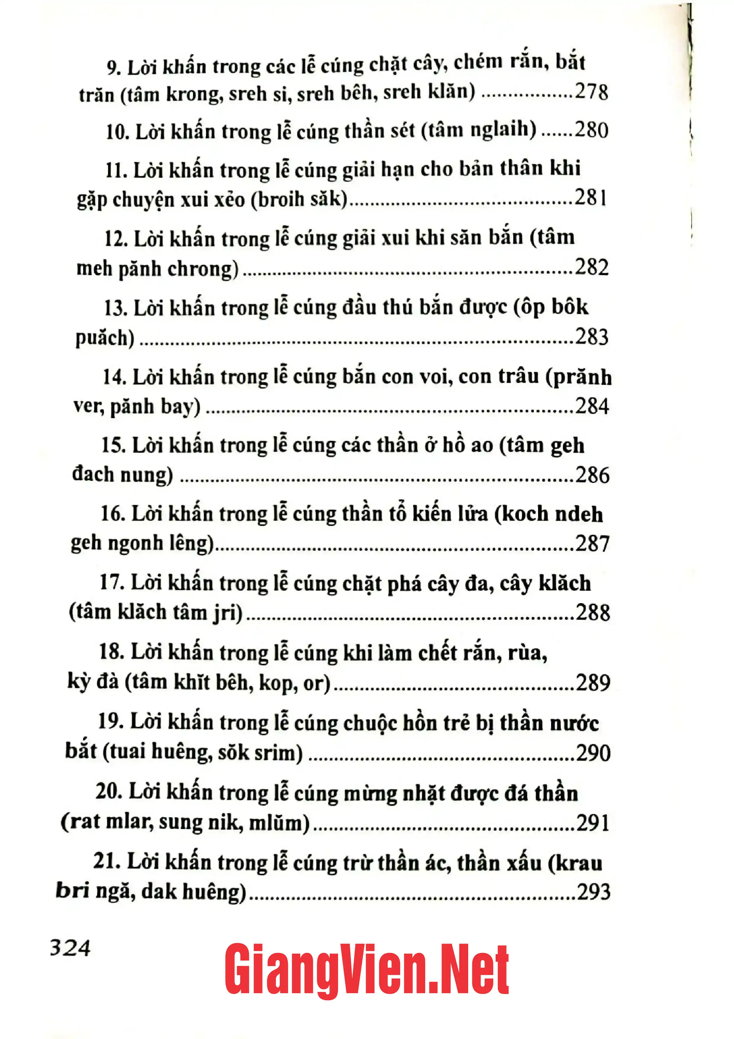 Ảnh minh họa nội dung cuốn sách: Nghi lễ truyền thống của người Bu Nông MNông