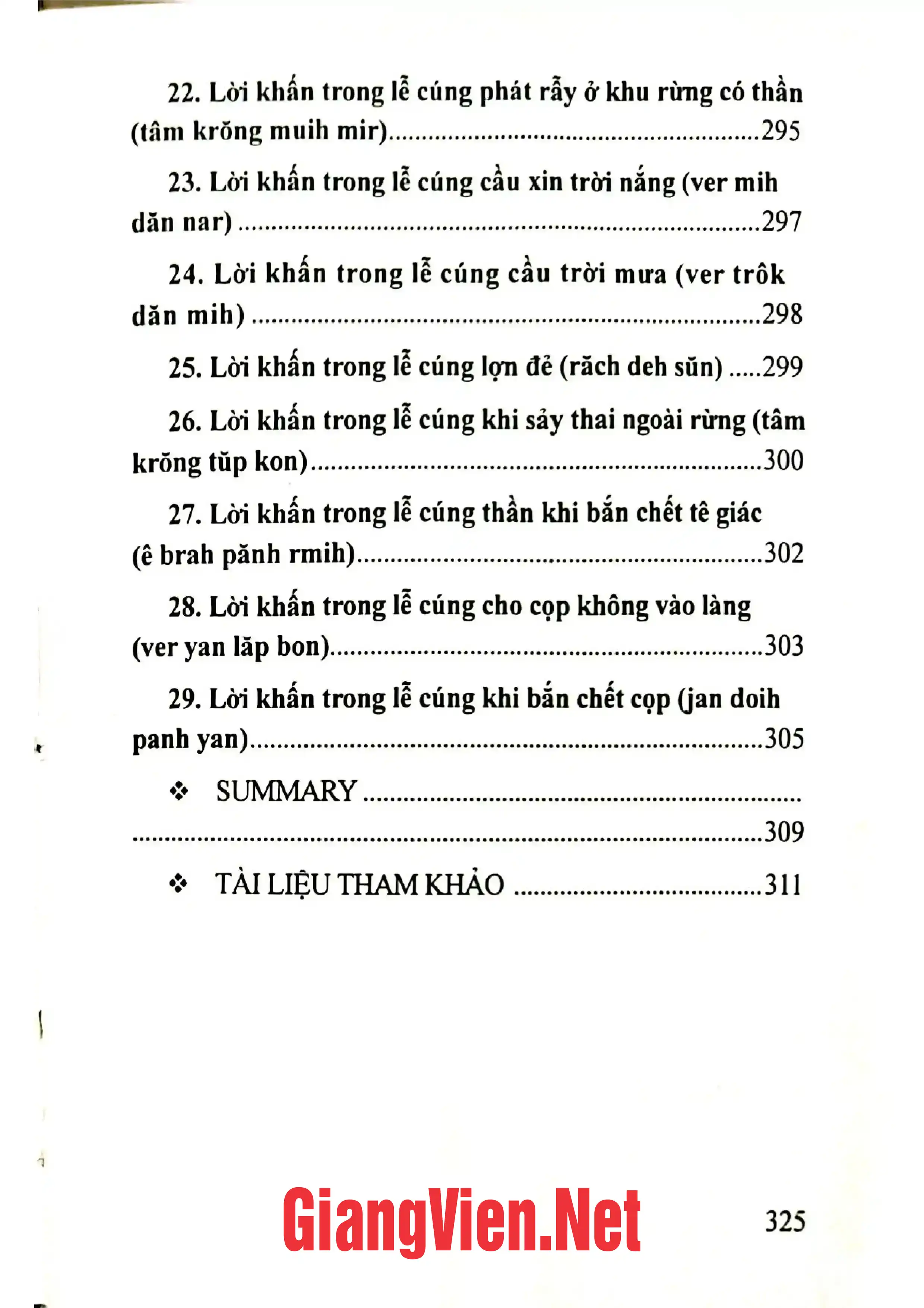 Ảnh minh họa nội dung cuốn sách: Nghi lễ truyền thống của người Bu Nông MNông
