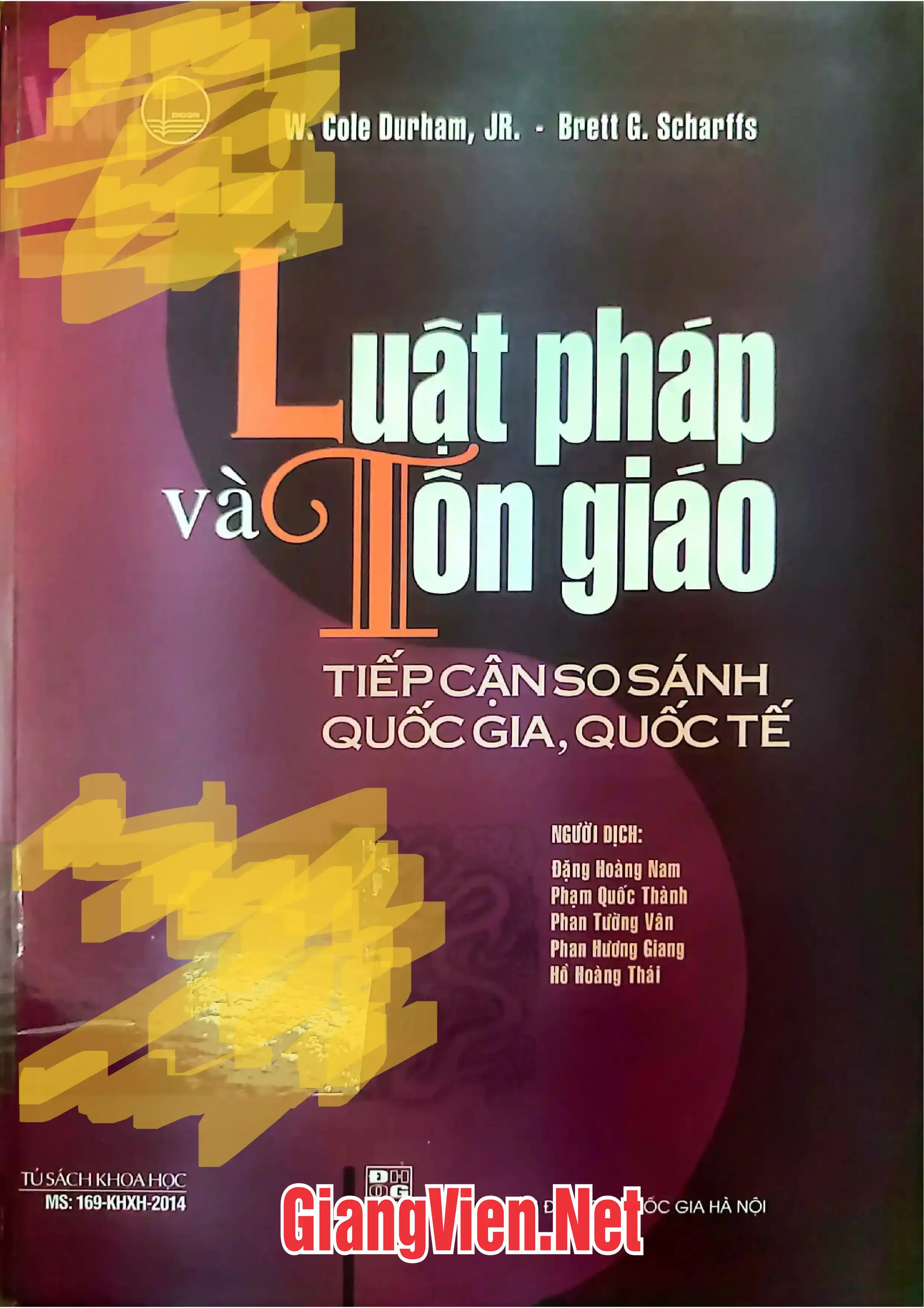 Ảnh bìa của Luật pháp và tôn giáo tiếp cận so sánh quốc gia, quốc tế