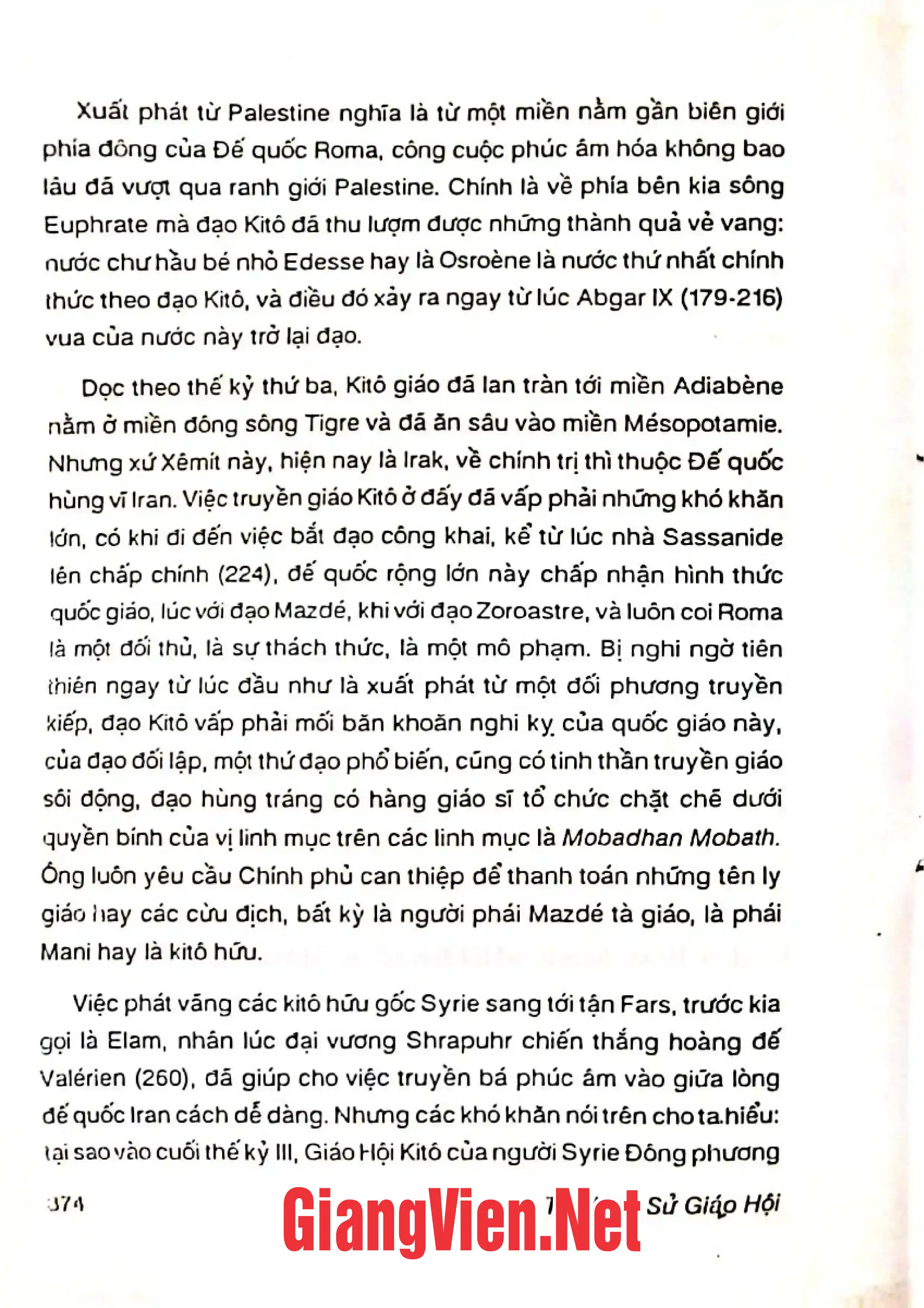 Ảnh minh họa nội dung cuốn sách: Tân lịch sử giáo hội, Cuốn I B: từ cuộc bắt đạo của Diocletien cho đến thánh Gregoire cả qua đời 303- 604
