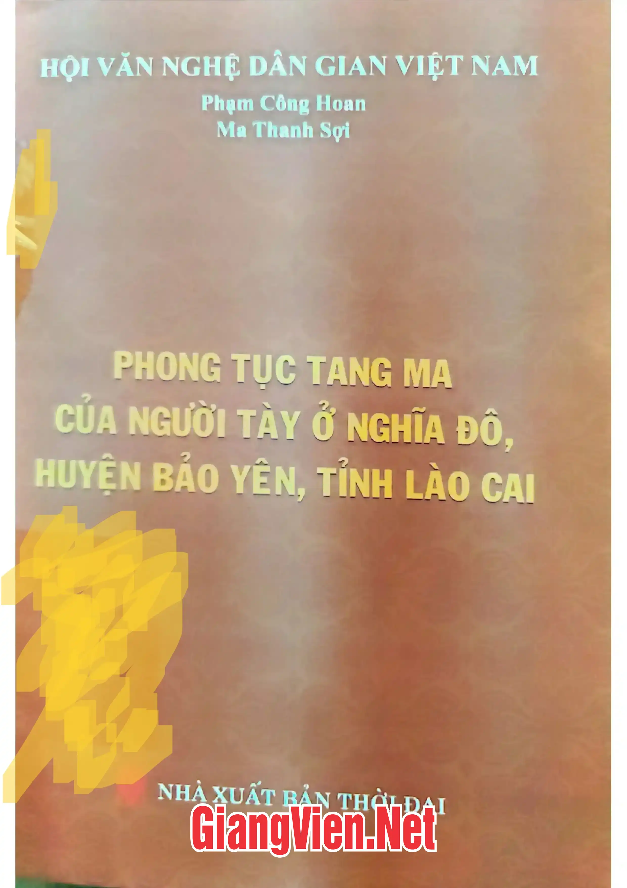 Ảnh bìa của Phong tục tang ma của người Tày ở Nghĩa Đô, huyện Bảo Yên, tỉnh Lào Cai