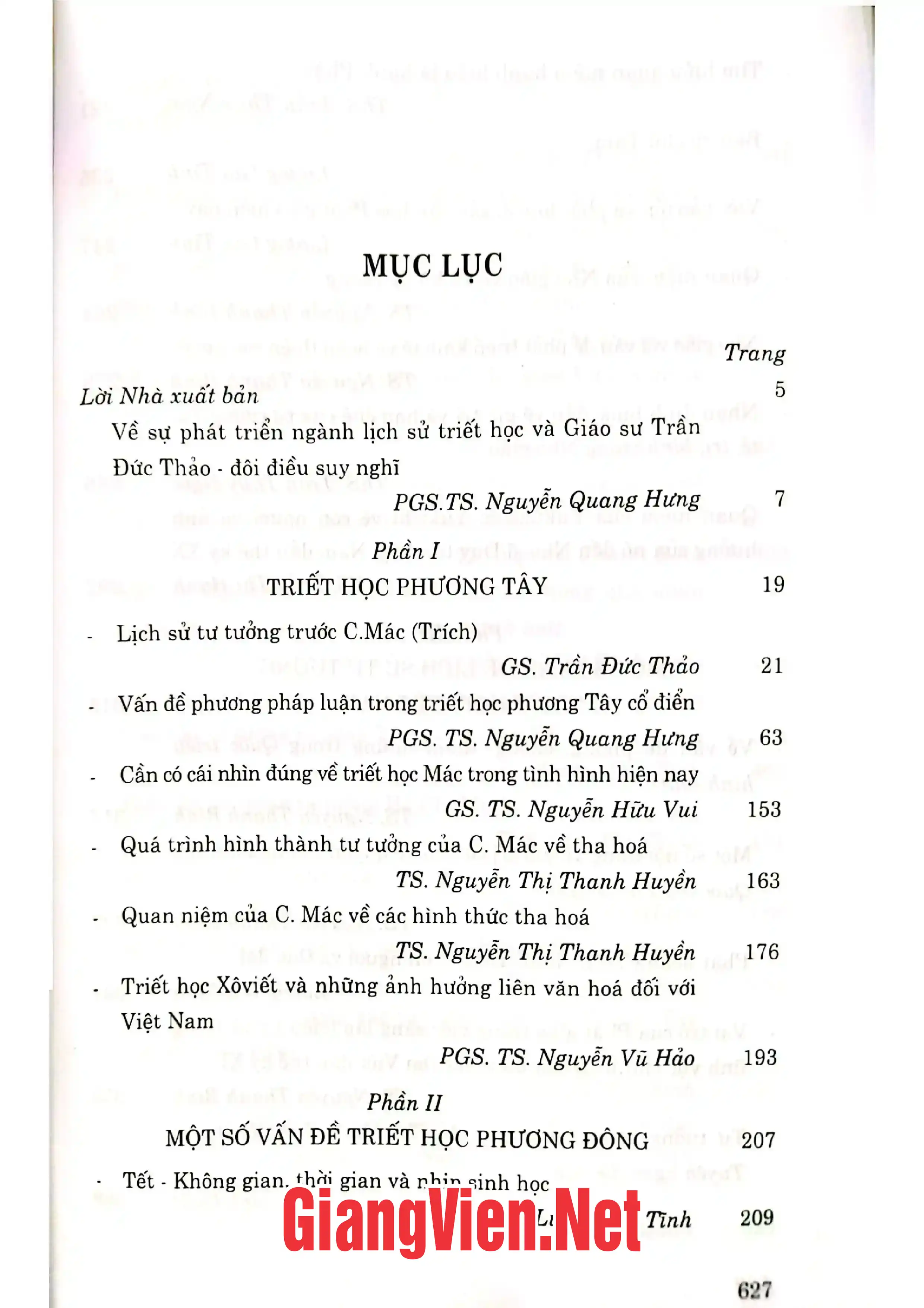Trang bìa chính thức sách Triết học phương Đông và phương Tây vấn đề và cách tiếp cận
