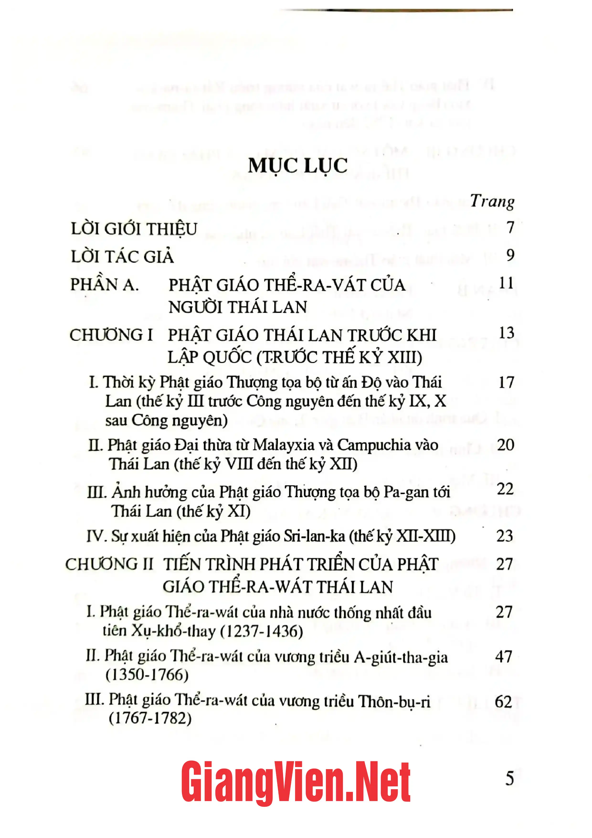 Trang bìa chính thức sách Phật giáo ở Thái Lan
