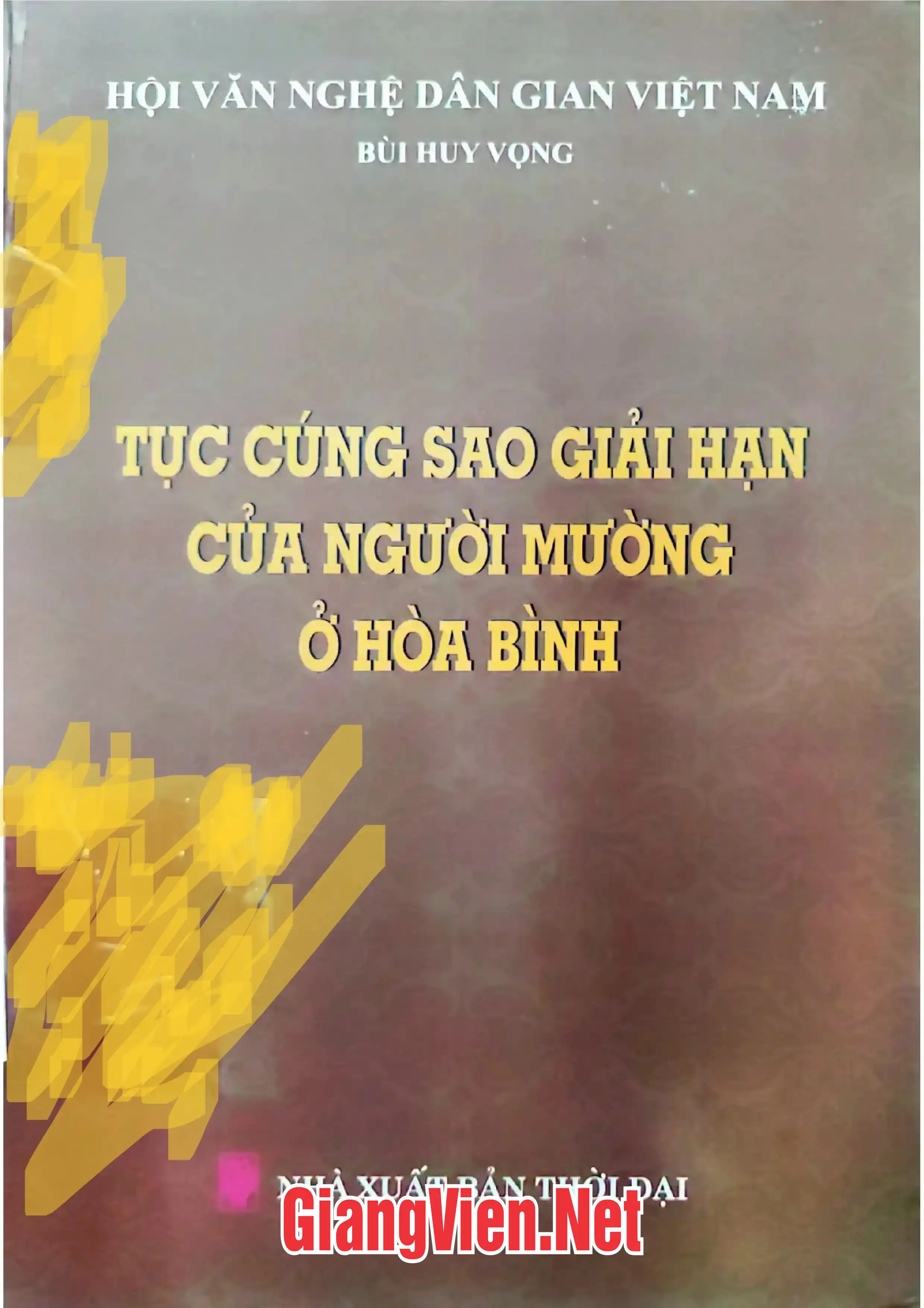 Ảnh bìa của Tục cúng sao giải hạn của người Mường ở Hòa Bình