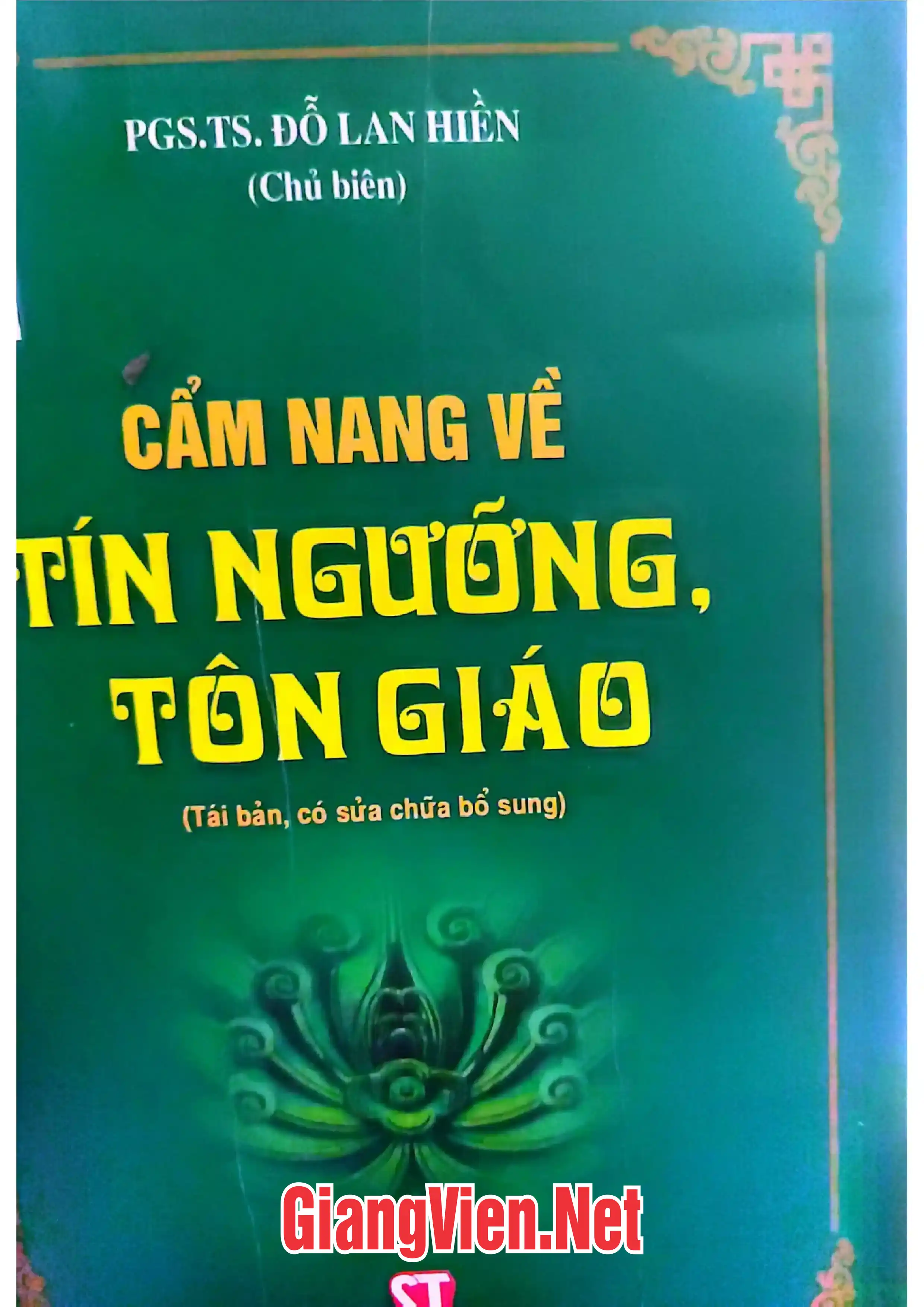Ảnh bìa của Cẩm nang về tín ngưỡng, tôn giáo