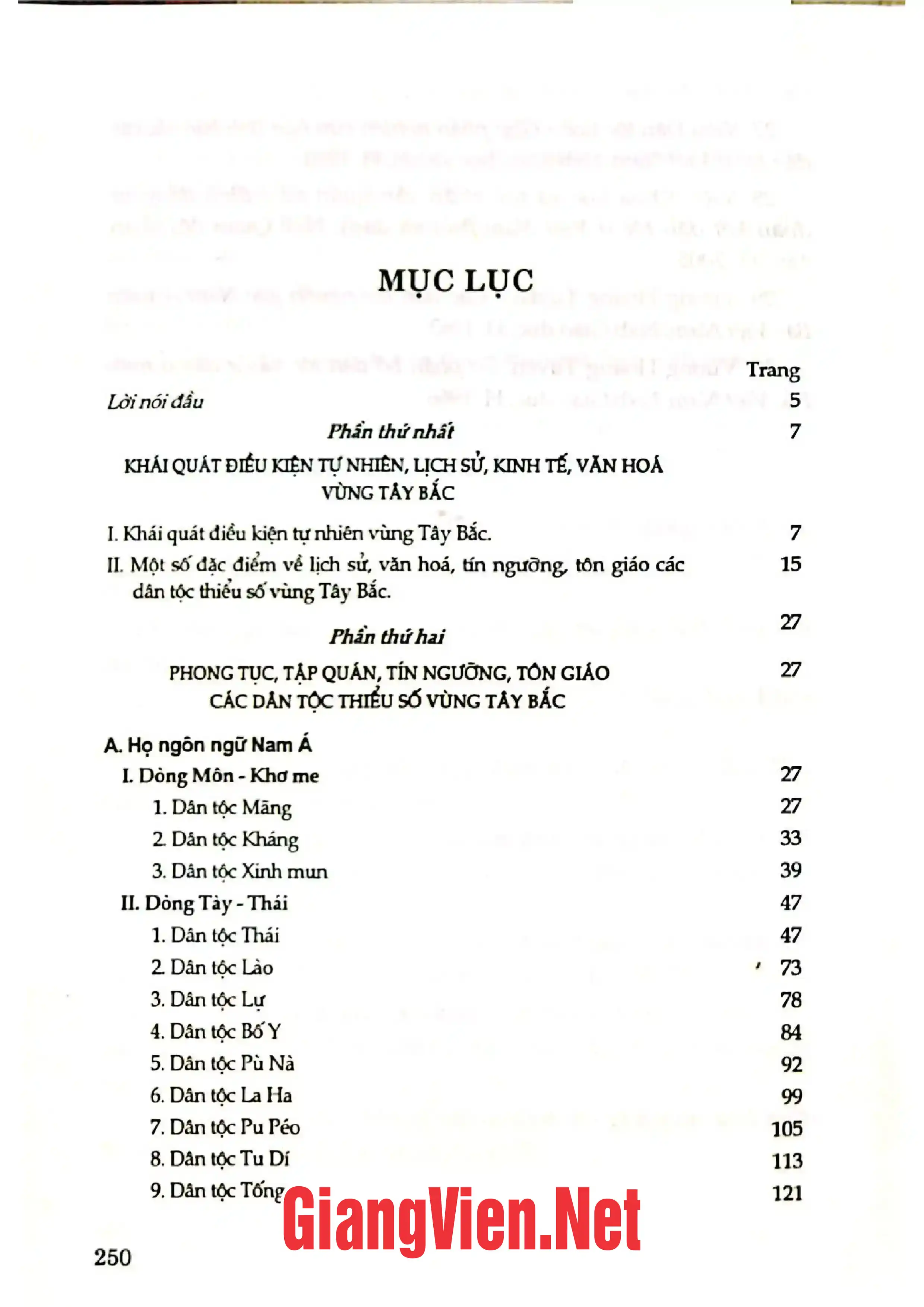 Trang bìa chính thức sách Tìm hiểu một số phong tục, tập quán, tín ngưỡng, tôn giáo các dân tộc thiểu số vùng Tây Bắc