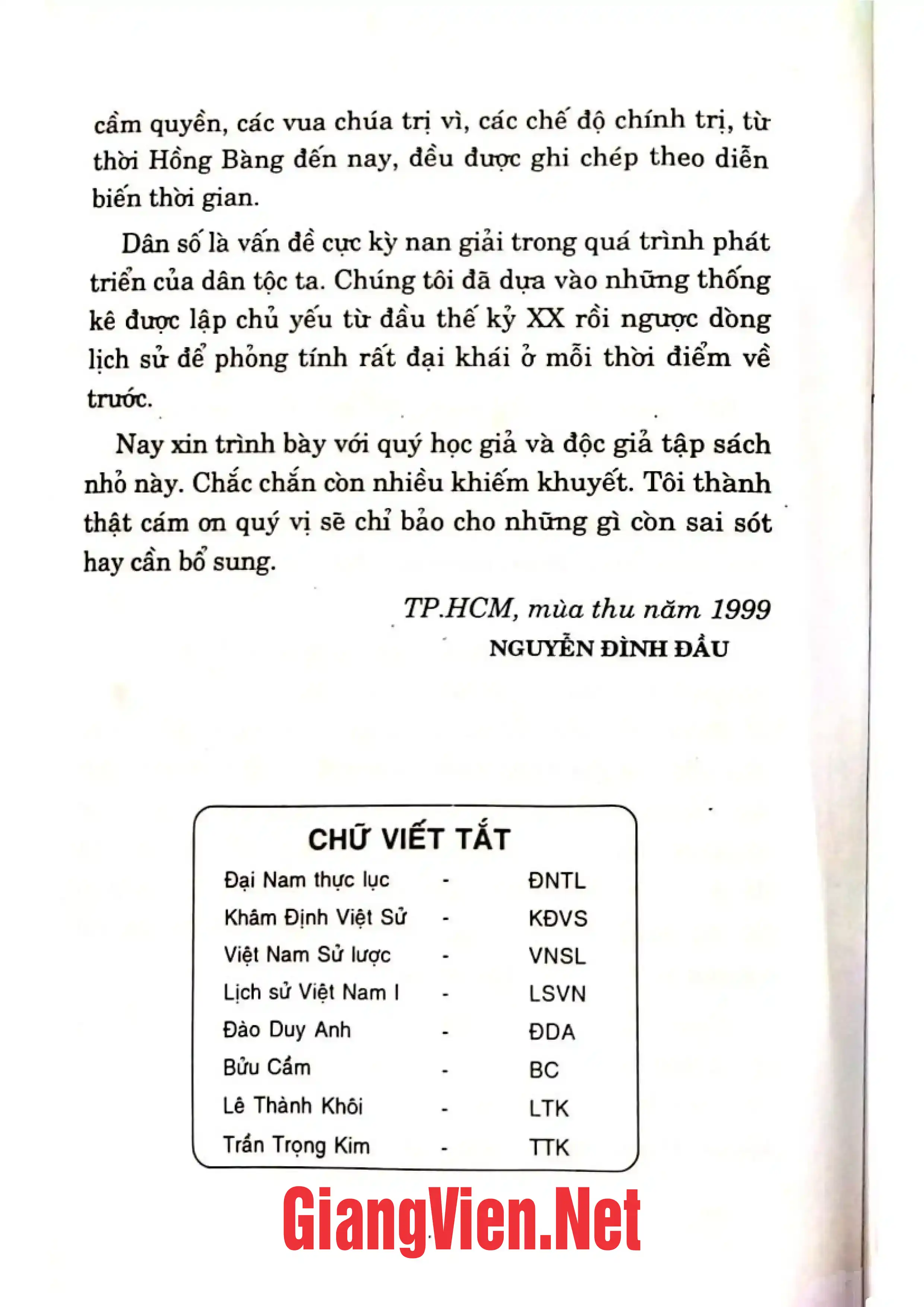 Mục lục chi tiết trang 3 sách Việt Nam quốc hiệu và cương vực qua các thời đại