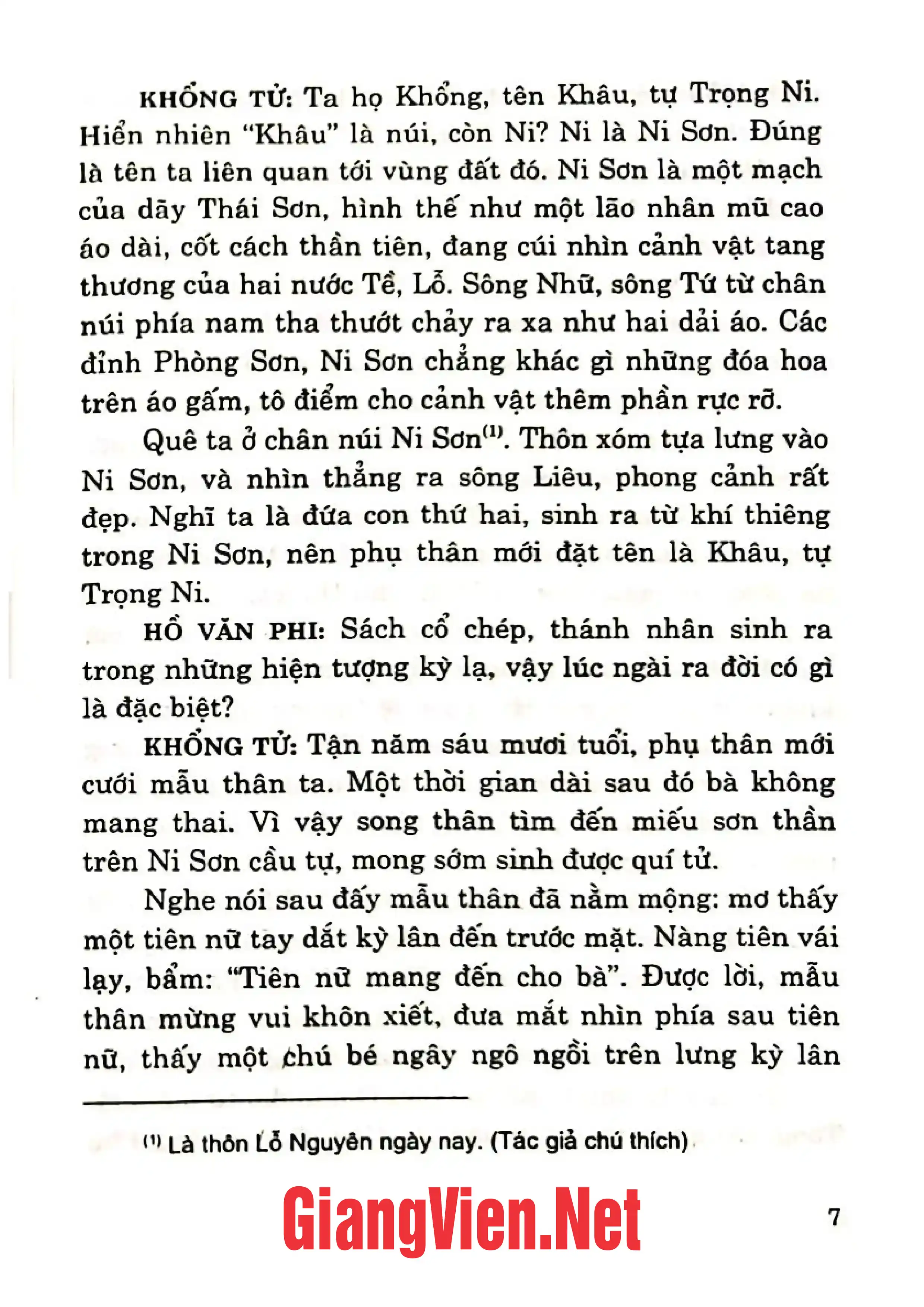 Ảnh minh họa nội dung cuốn sách: Đàm đạo với Khổng tử