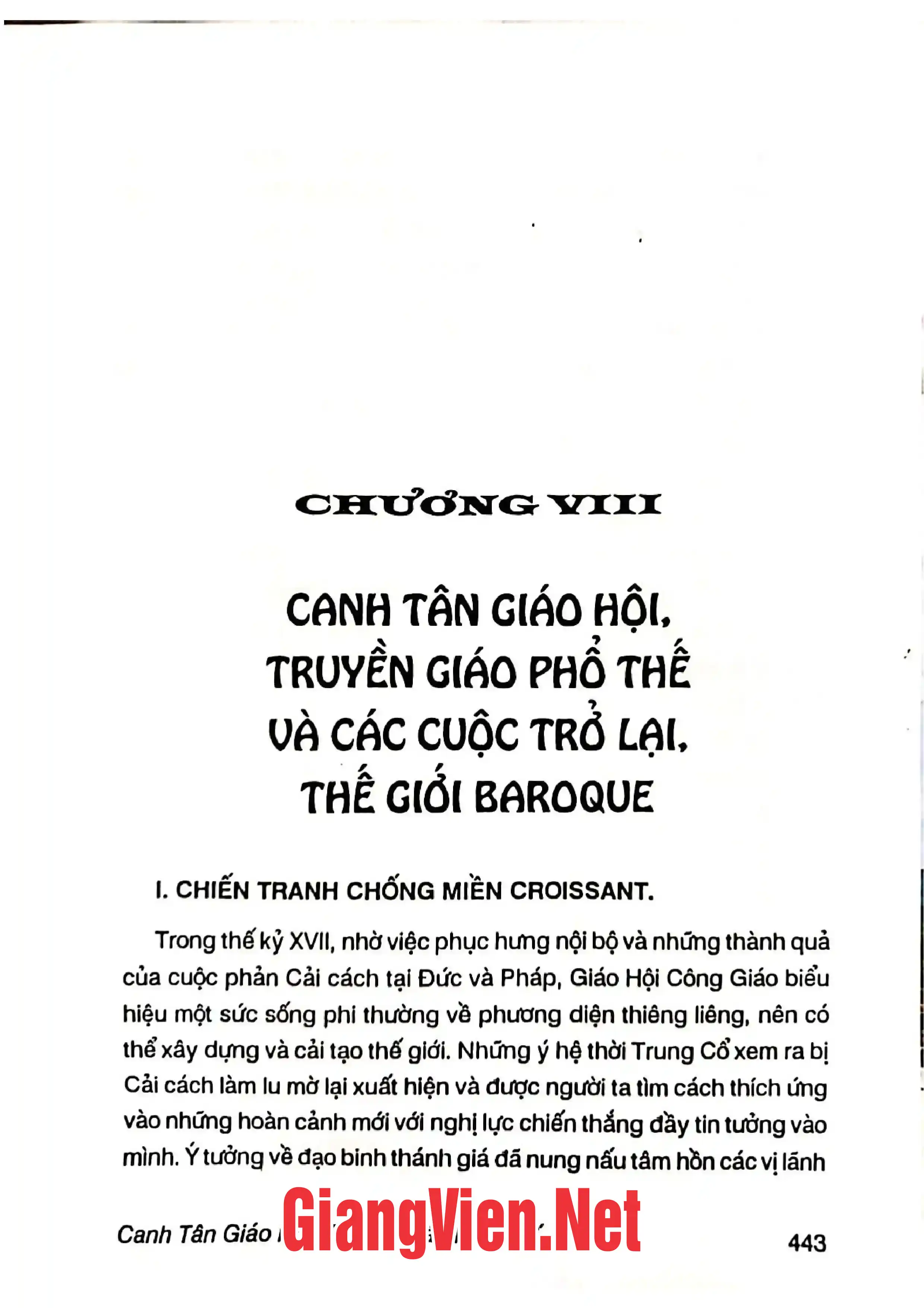 Ảnh minh họa nội dung cuốn sách: Tân lịch sử giáo hội, Cuốn III A: chung quanh phong trào cải cách 1501 -1714