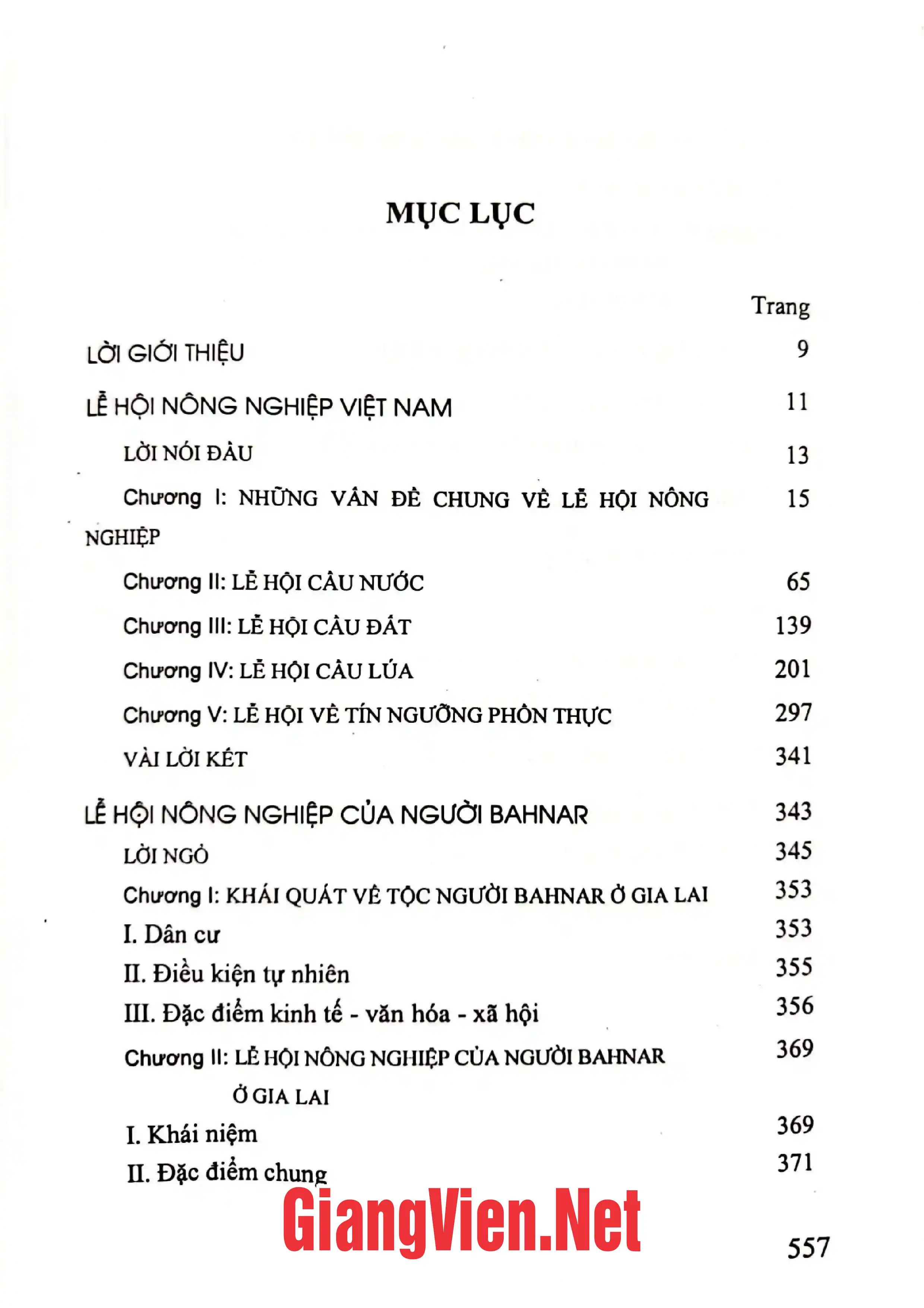 Trang bìa chính thức sách Lễ hội nông nghiệp Việt Nam