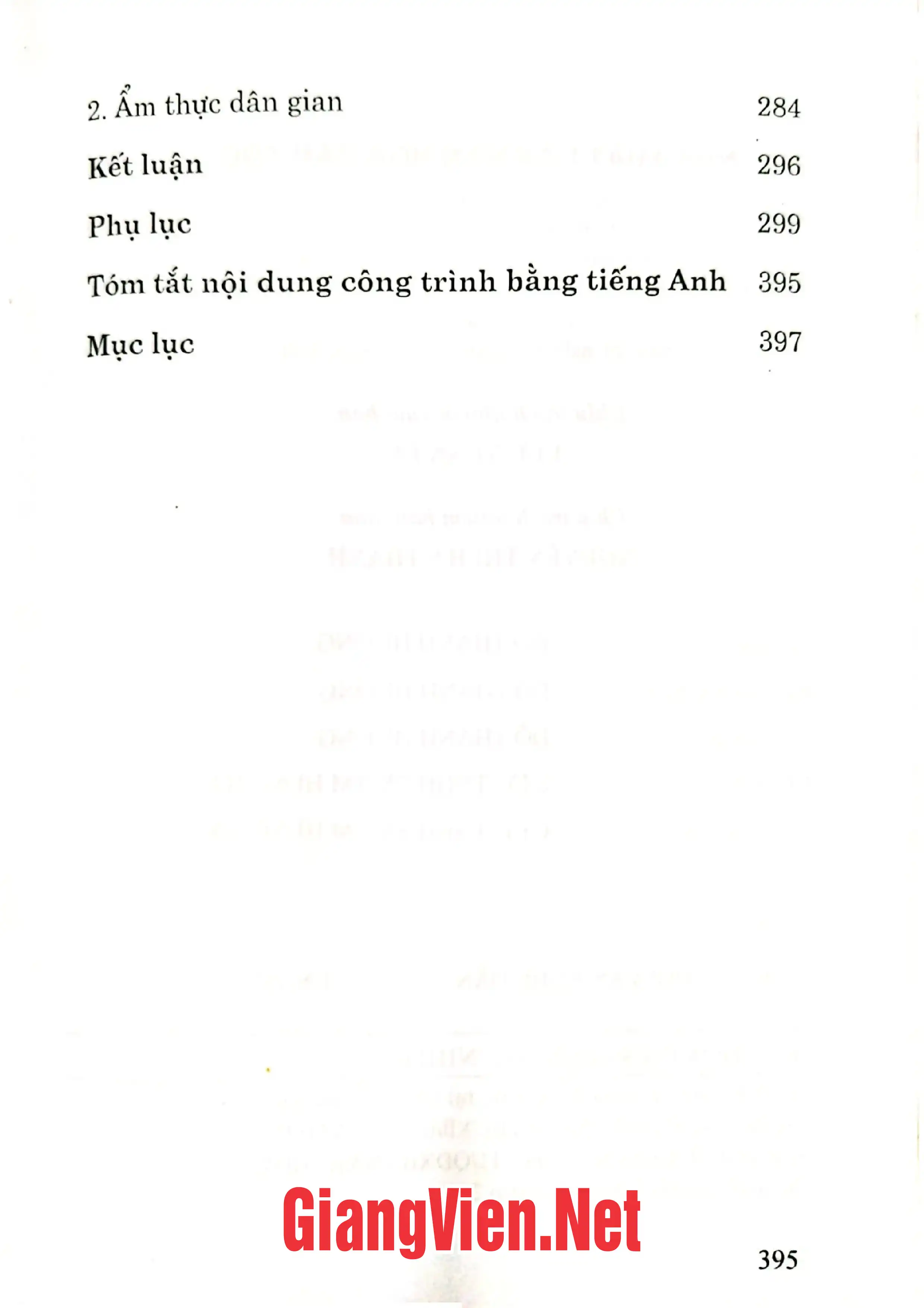 Mục lục chi tiết trang 1 sách Văn hóa dân gian Phú Nhiêu