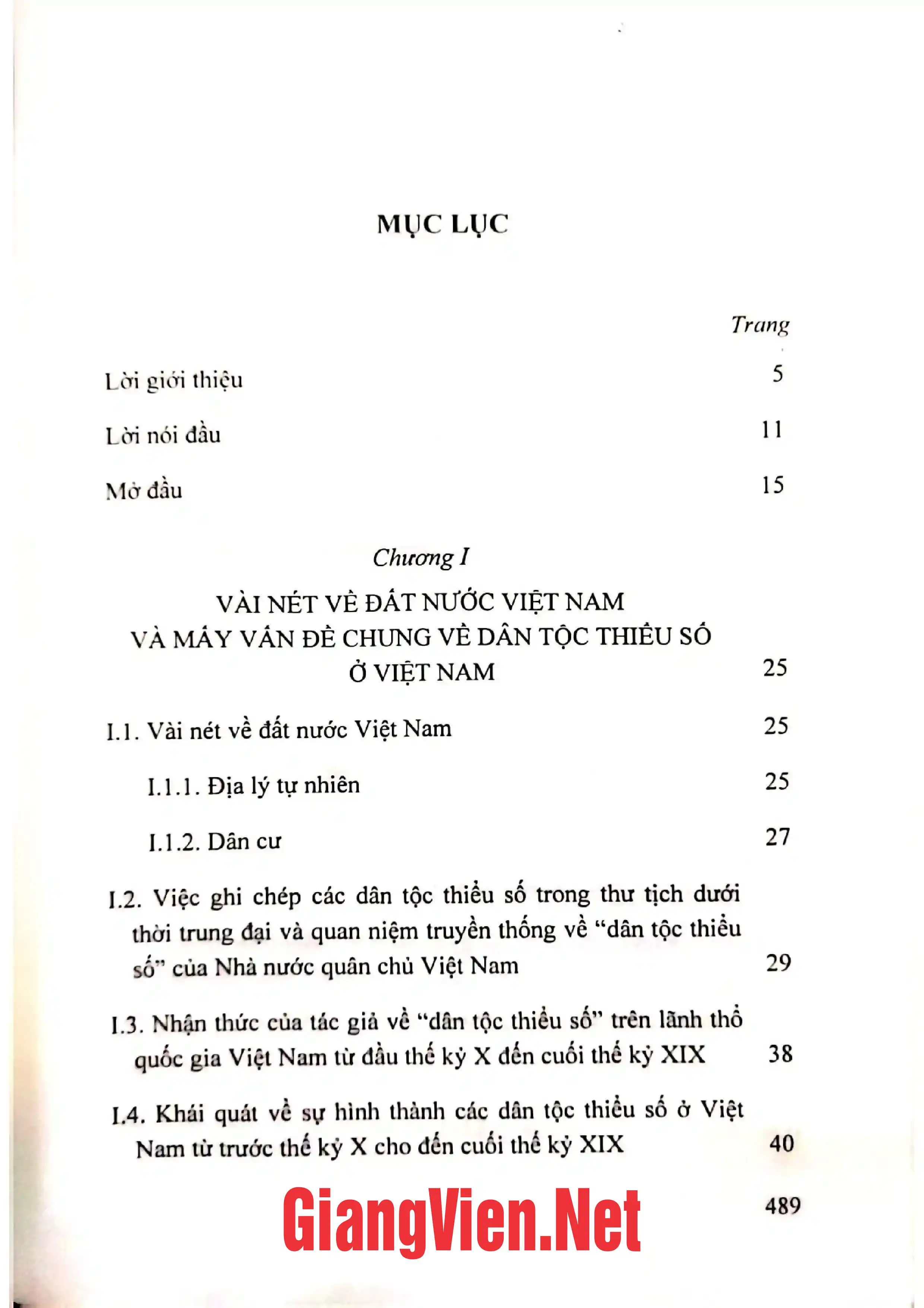 Trang bìa chính thức sách Chính sách đối với dân tộc thiểu số của Nhà nước quân chủ Việt Nam từ năm 939 đến năm 1884