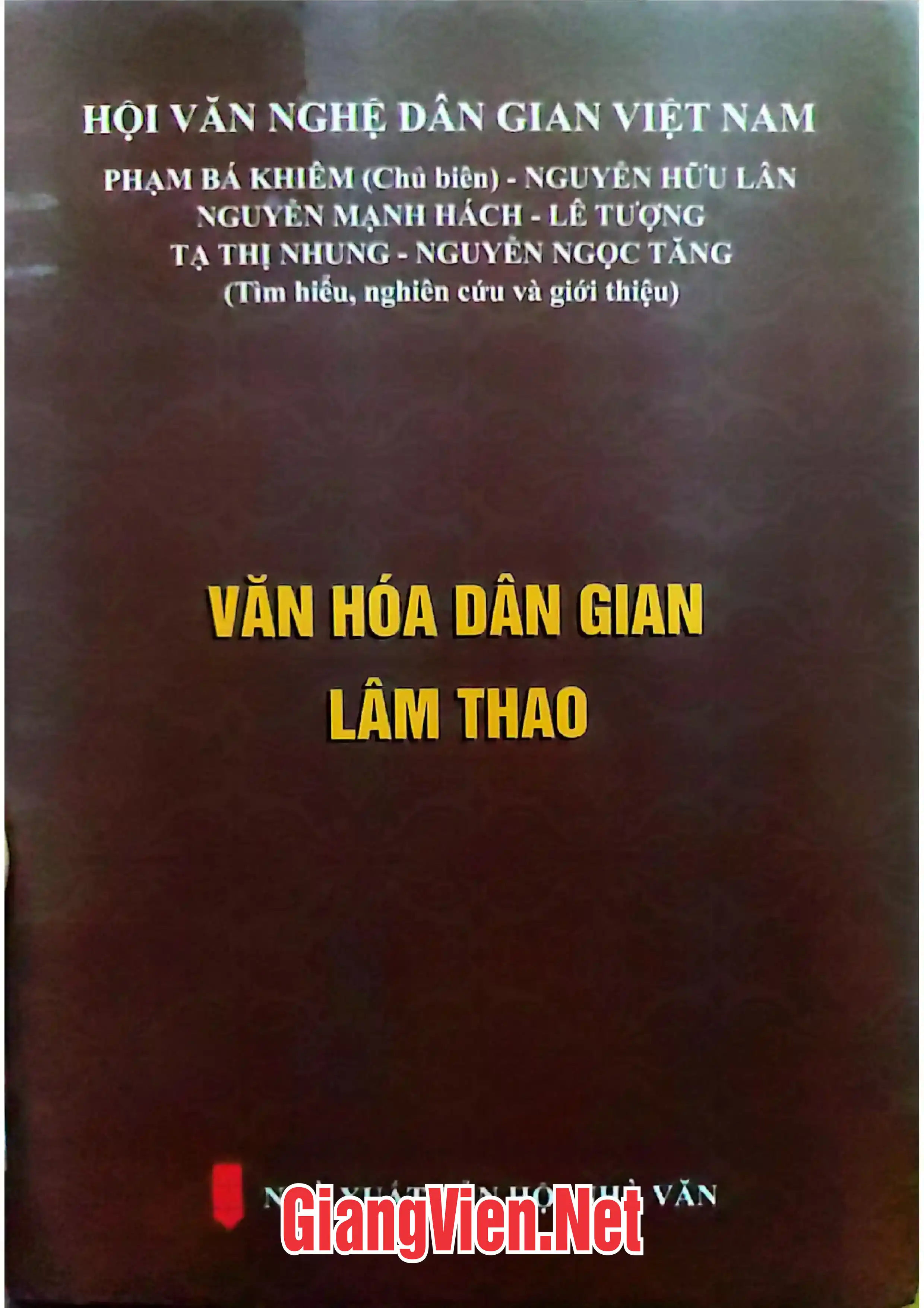 Ảnh bìa của Văn hóa dân gian Lâm Thao